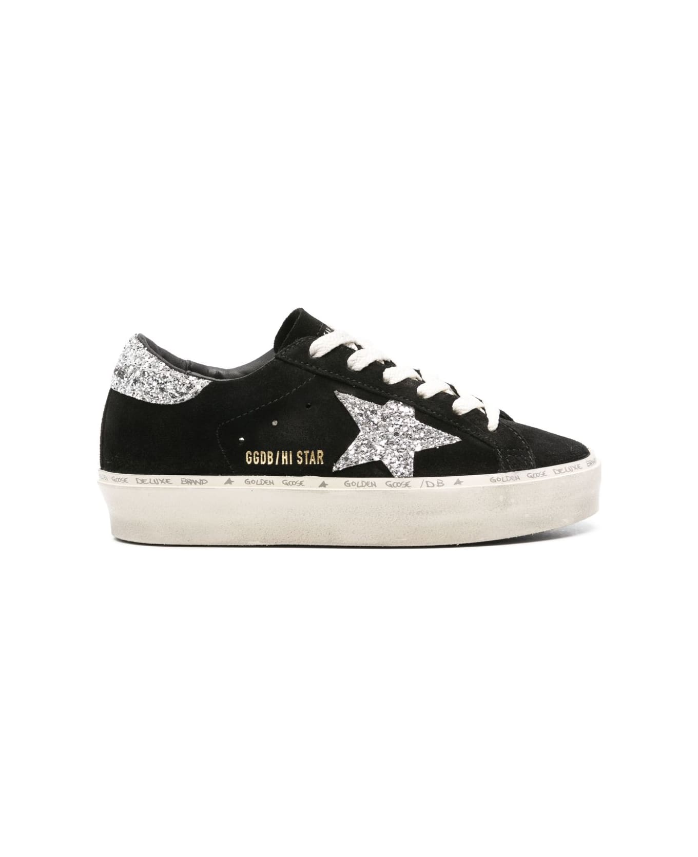 Golden Goose Hi Star Sneakers - Black