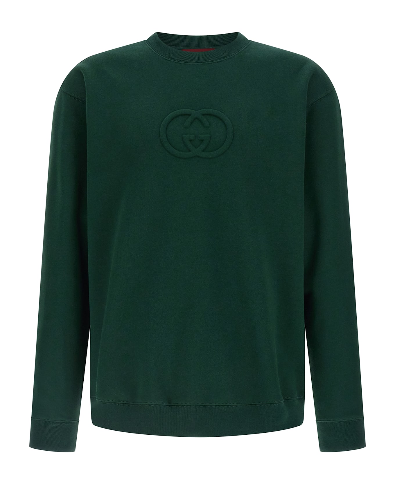 Gucci 
incrocio Gg
 Sweatshirt - Green