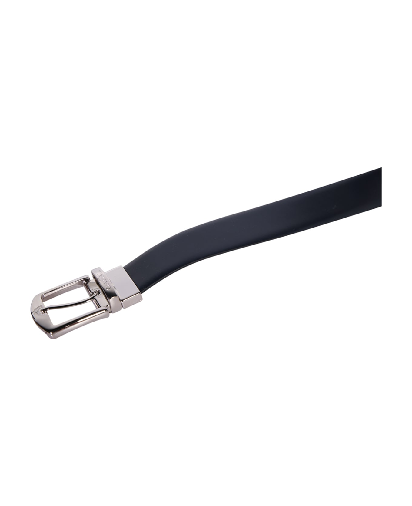 Canali Double-sided Blue/black Belt - Black