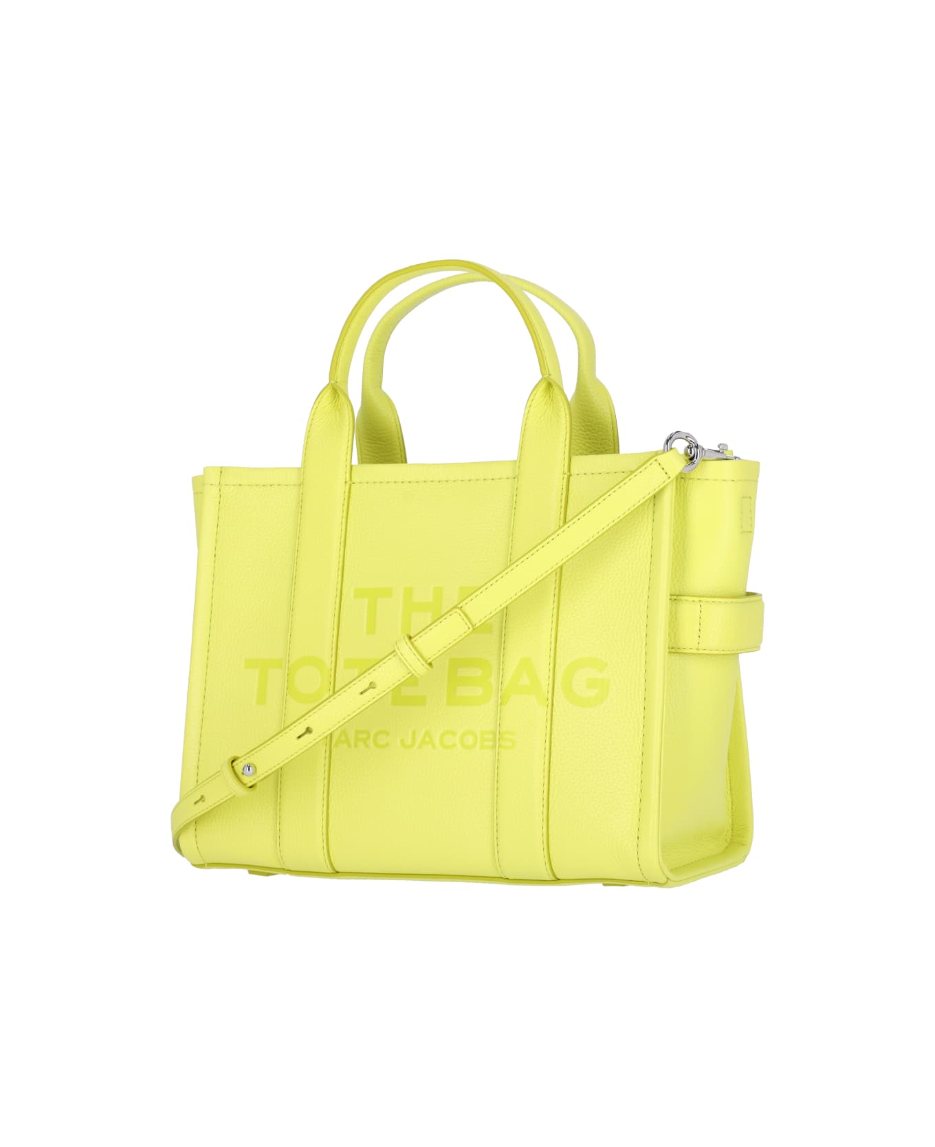 Marc Jacobs The Leather Medium Tote Bag - Yellow トートバッグ