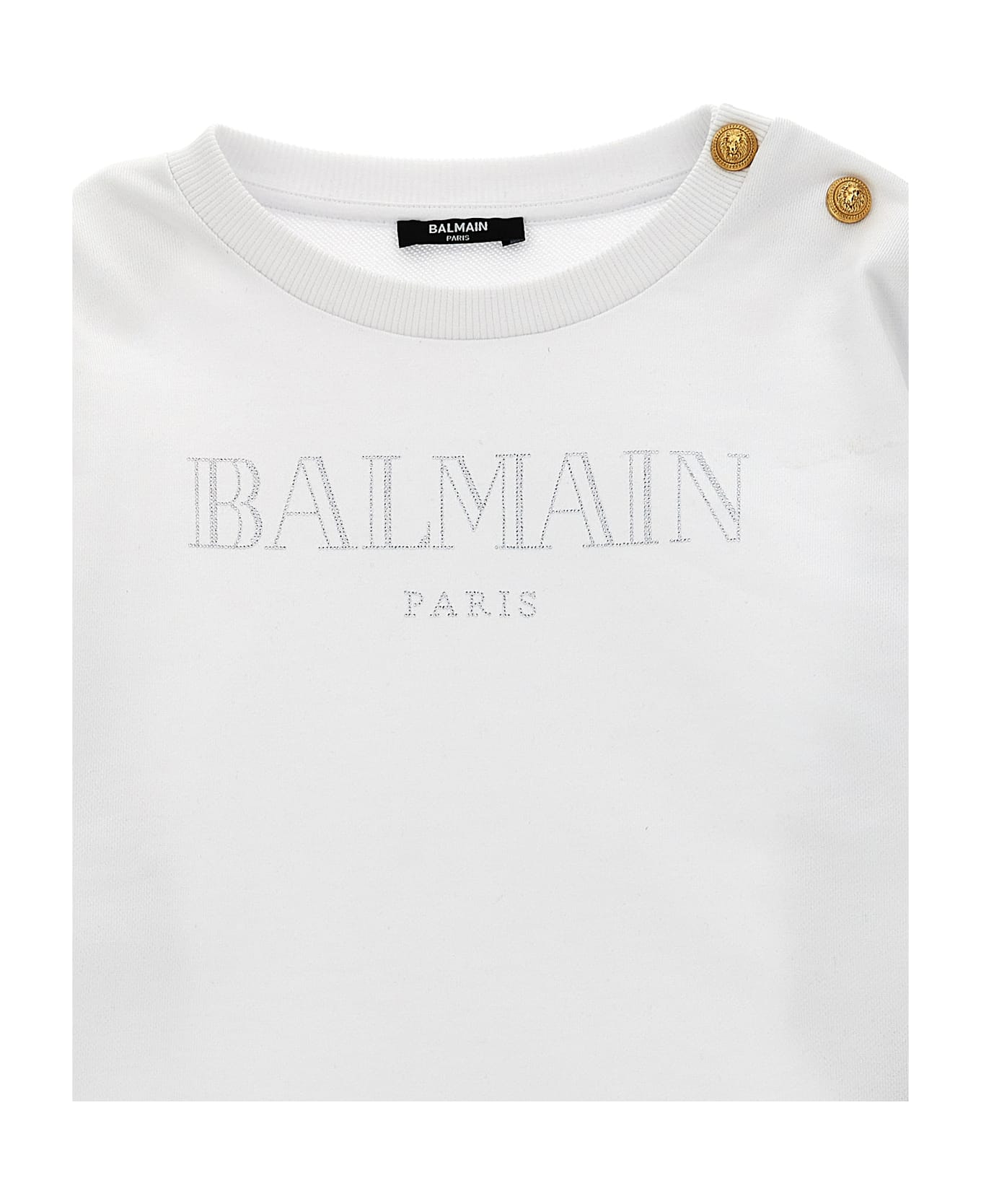 Balmain 'balmain Vintage' Sweatshirt - White