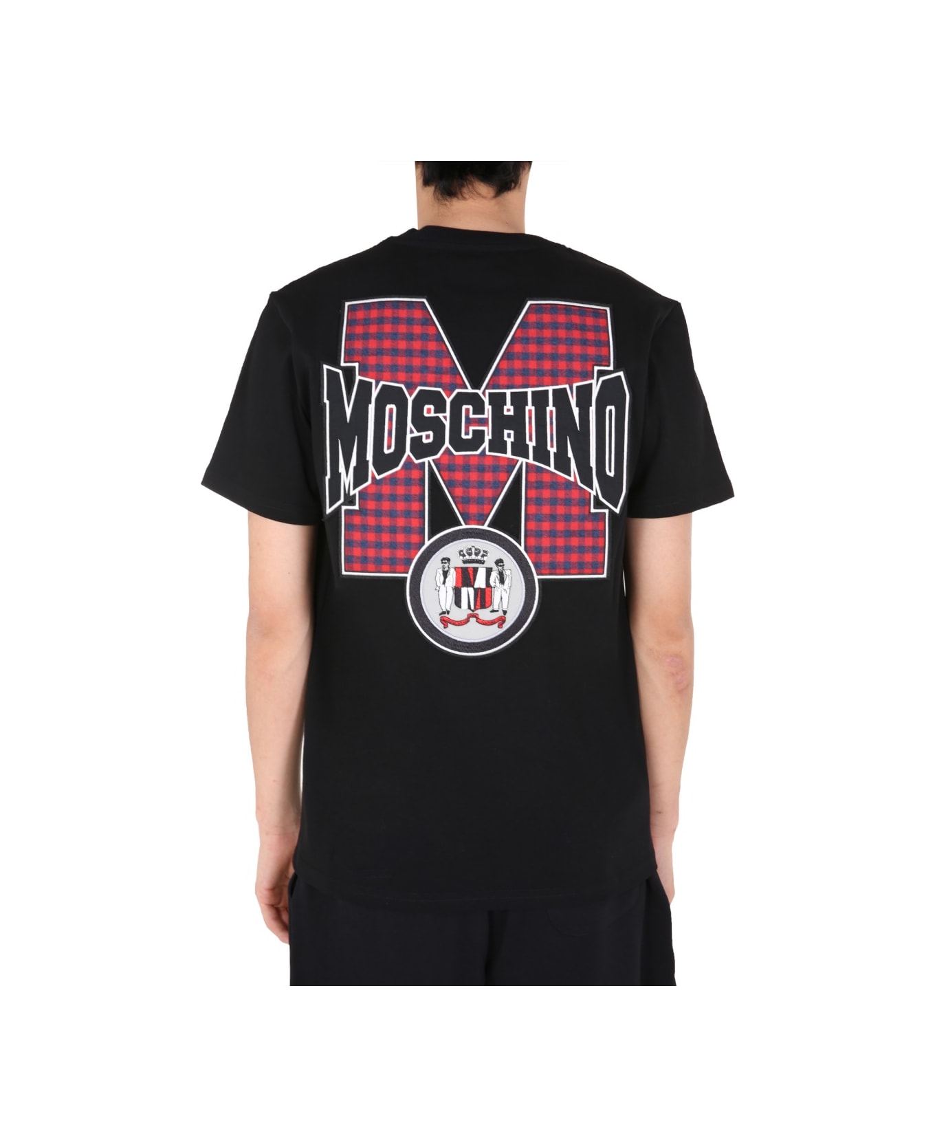 Moschino Round Neck T-shirt - BLACK
