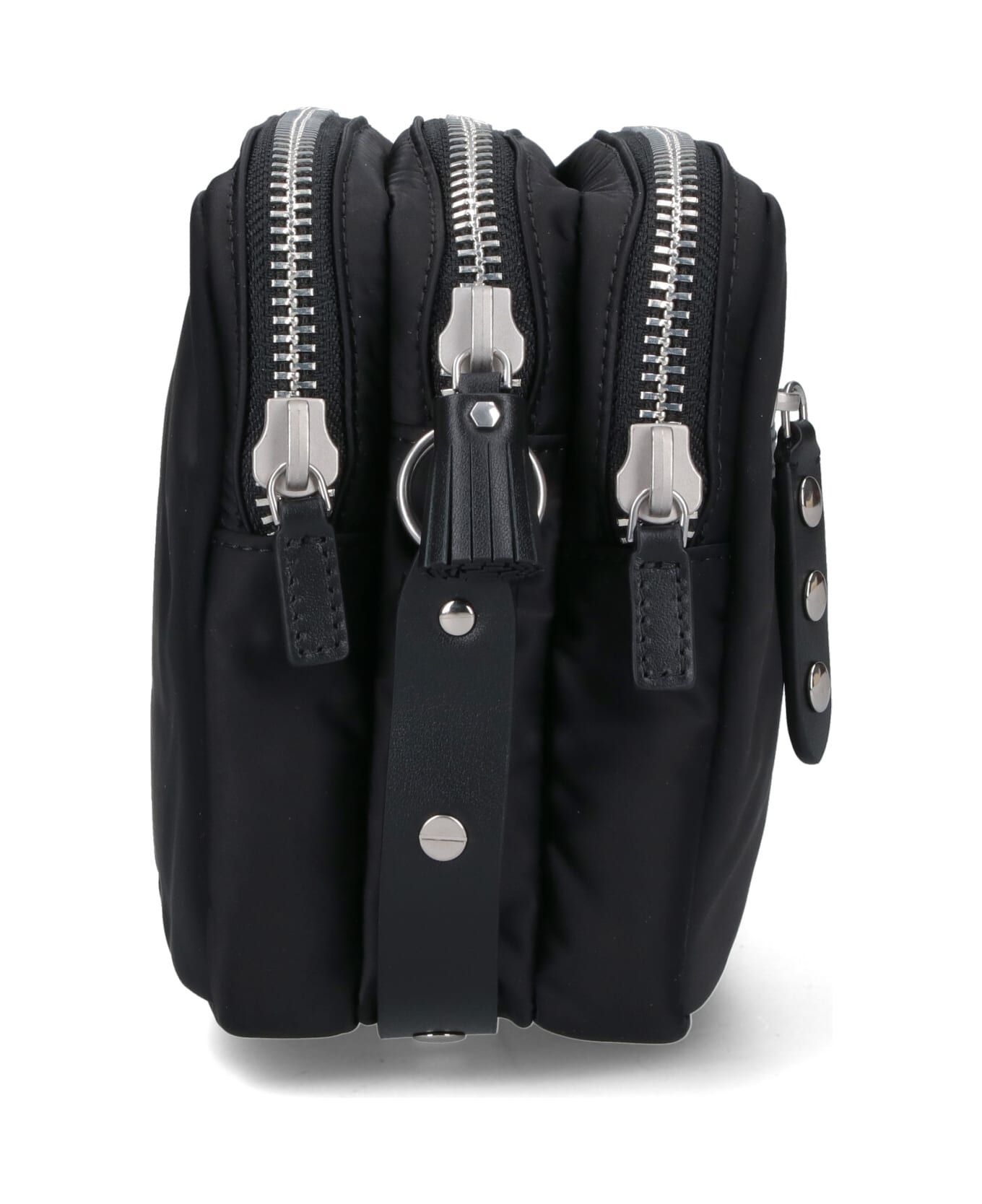 Anya Hindmarch Studs Shoulder Bag - Black  