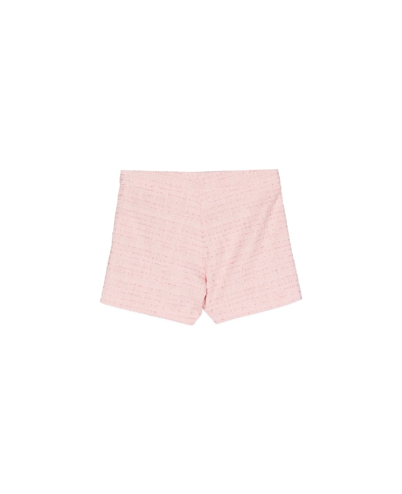 Versace Skirt Cotton Mix Tweed - PINK