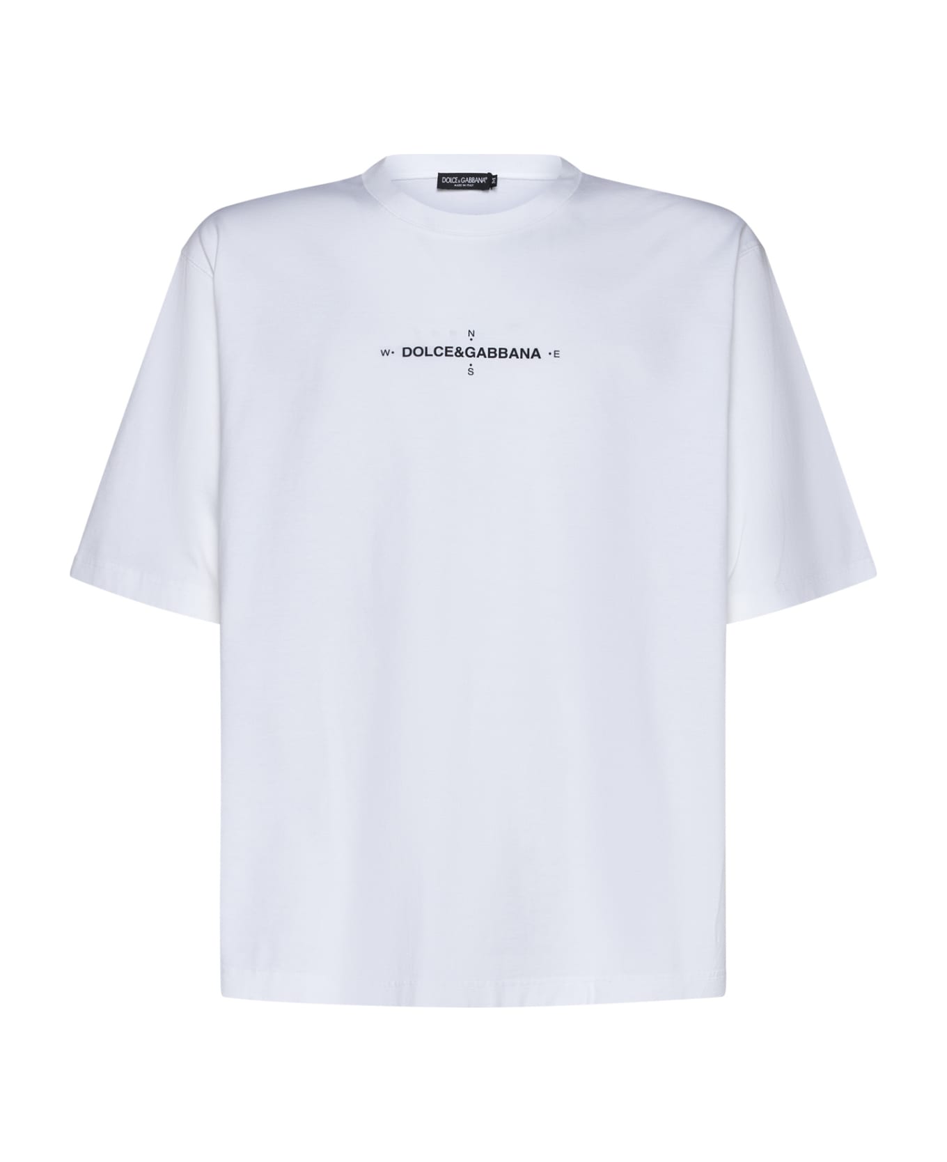 Dolce & Gabbana Marina Print T-shirt - Bianco otticco