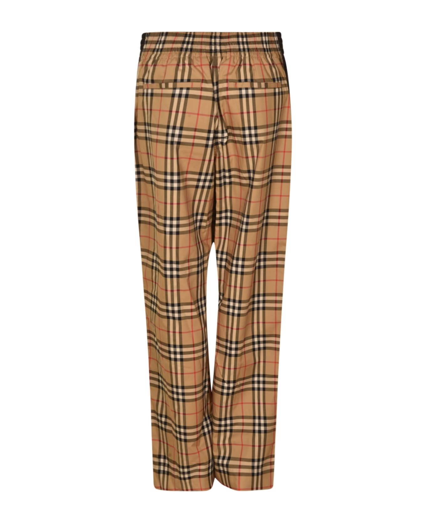 Burberry Elastic Waist Check Trousers - Archive beige ip check