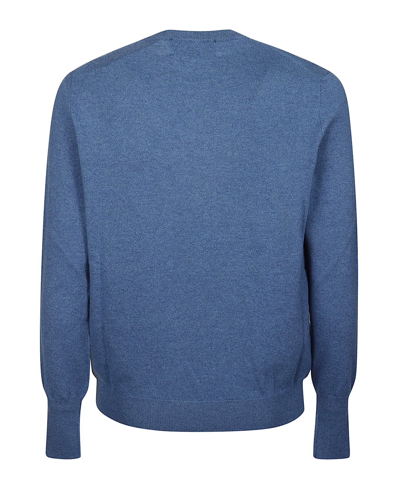 Ballantyne Plain Sweater - Soft Denim