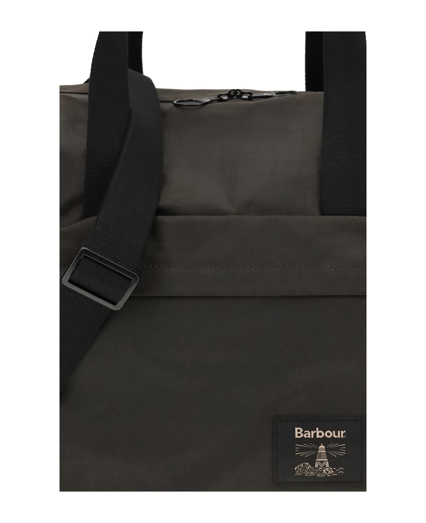 Barbour Waxed Fabric Field Travel Duffle