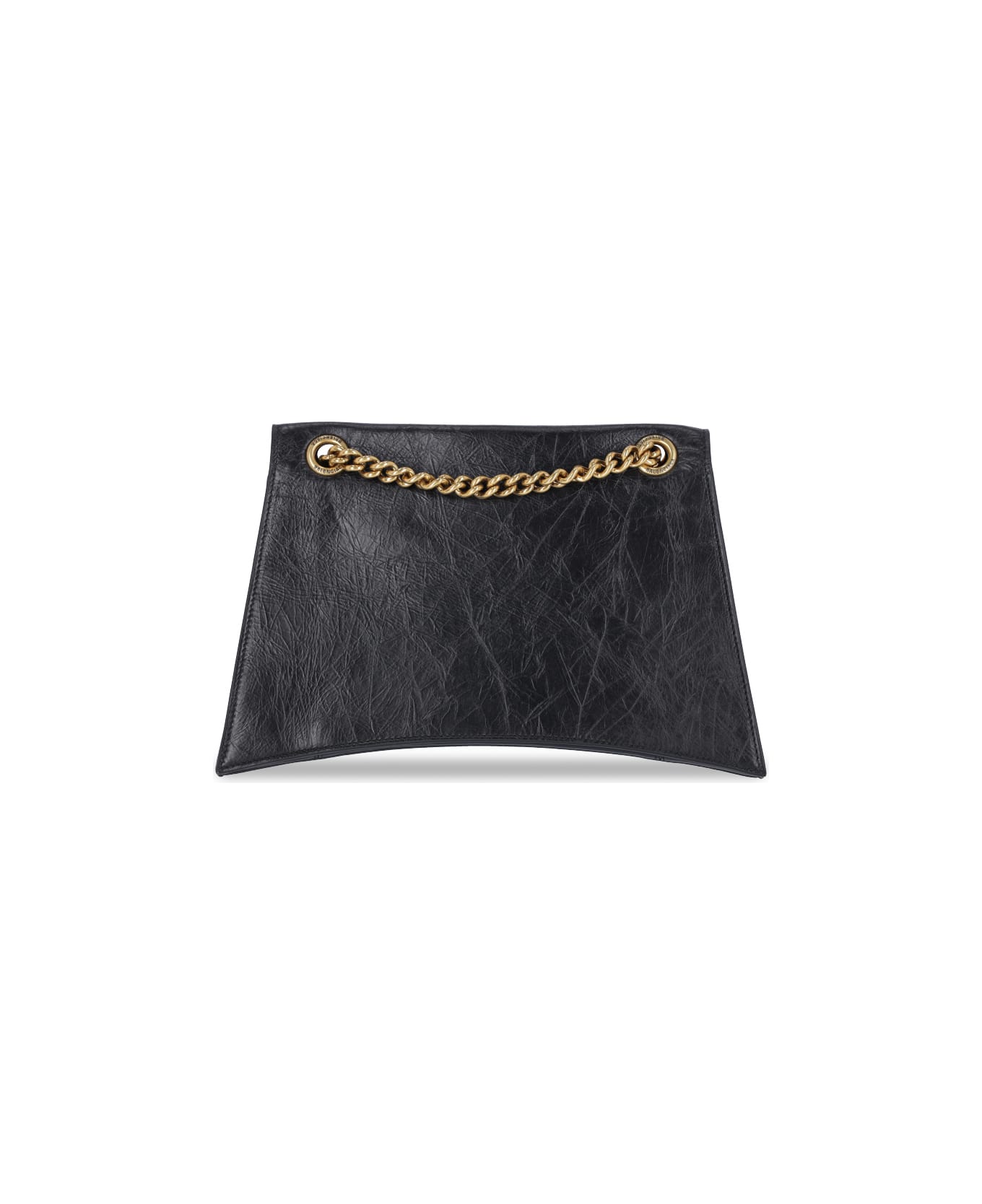 Balenciaga Crush Shoulder Bag - Black
