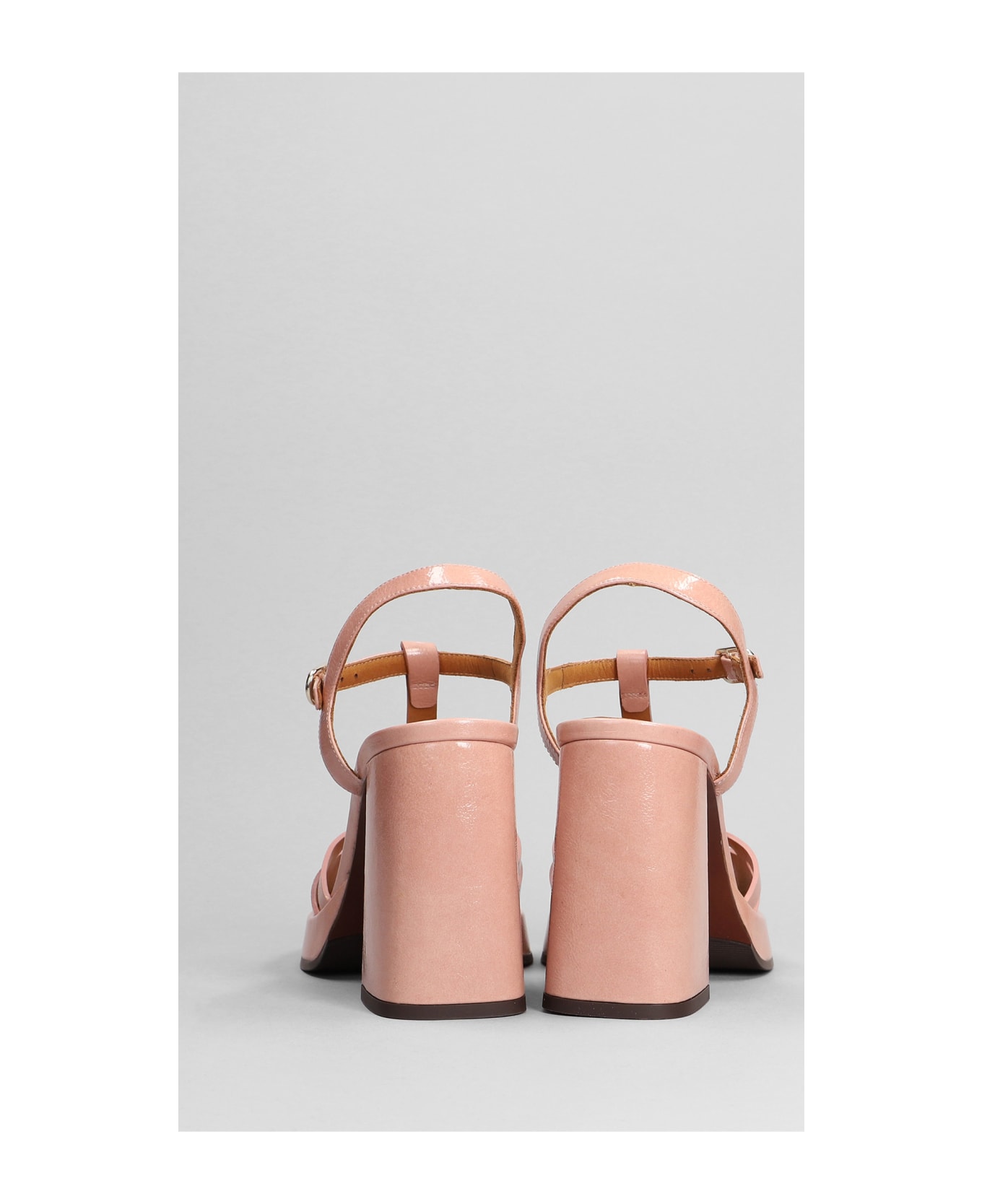 Chie Mihara Zinto Sandals In Rose-pink Leather - rose-pink