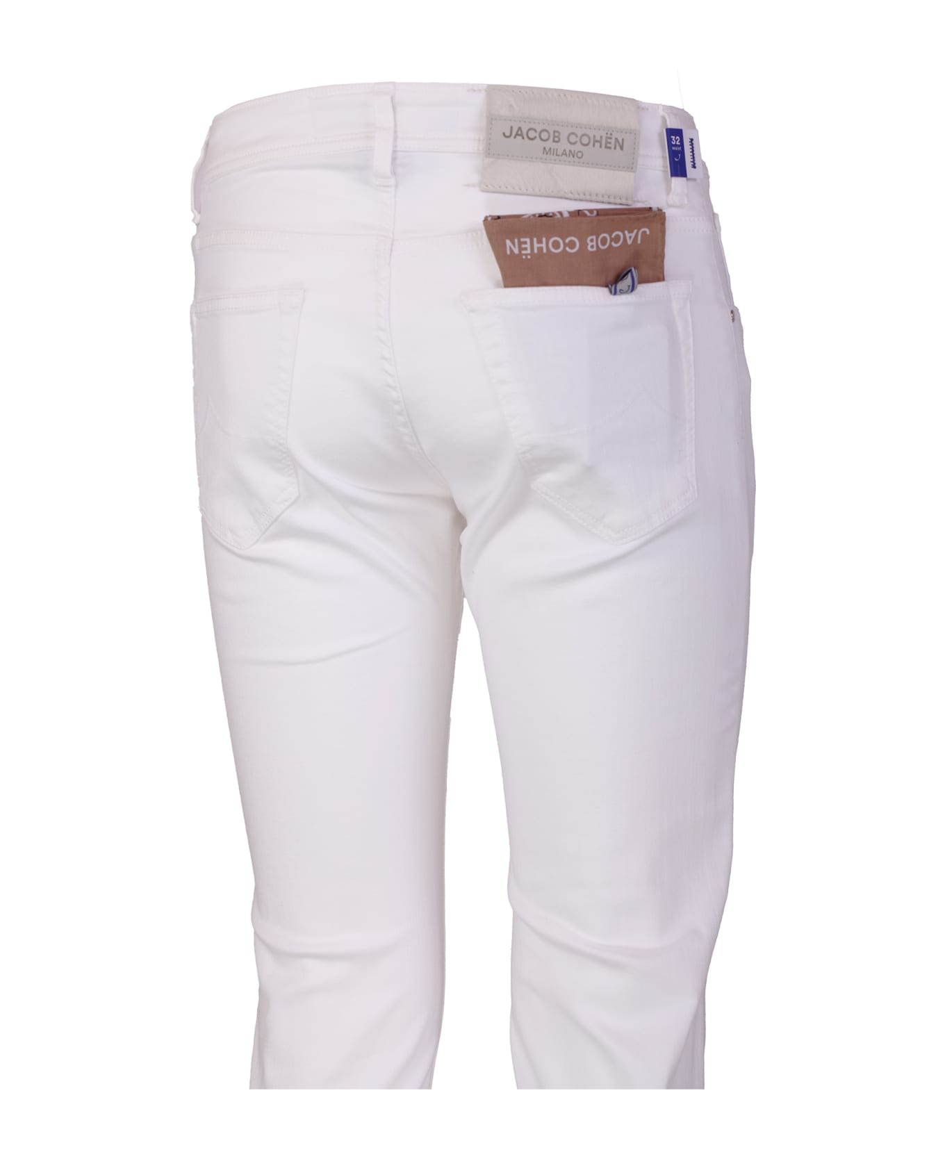 Jacob Cohen Jeans White - White ボトムス