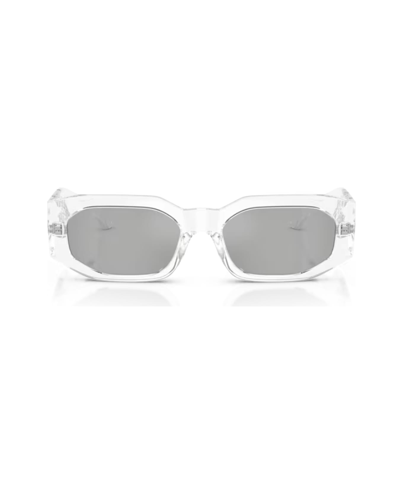 Versace Eyewear Versace 0ve4489u Signature 148/8v Trasparente Sunglasses - Trasparente サングラス