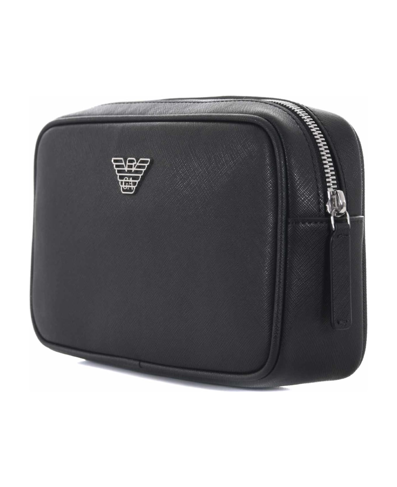 Emporio Armani Sustainability Collection Handbag - Black トラベルバッグ