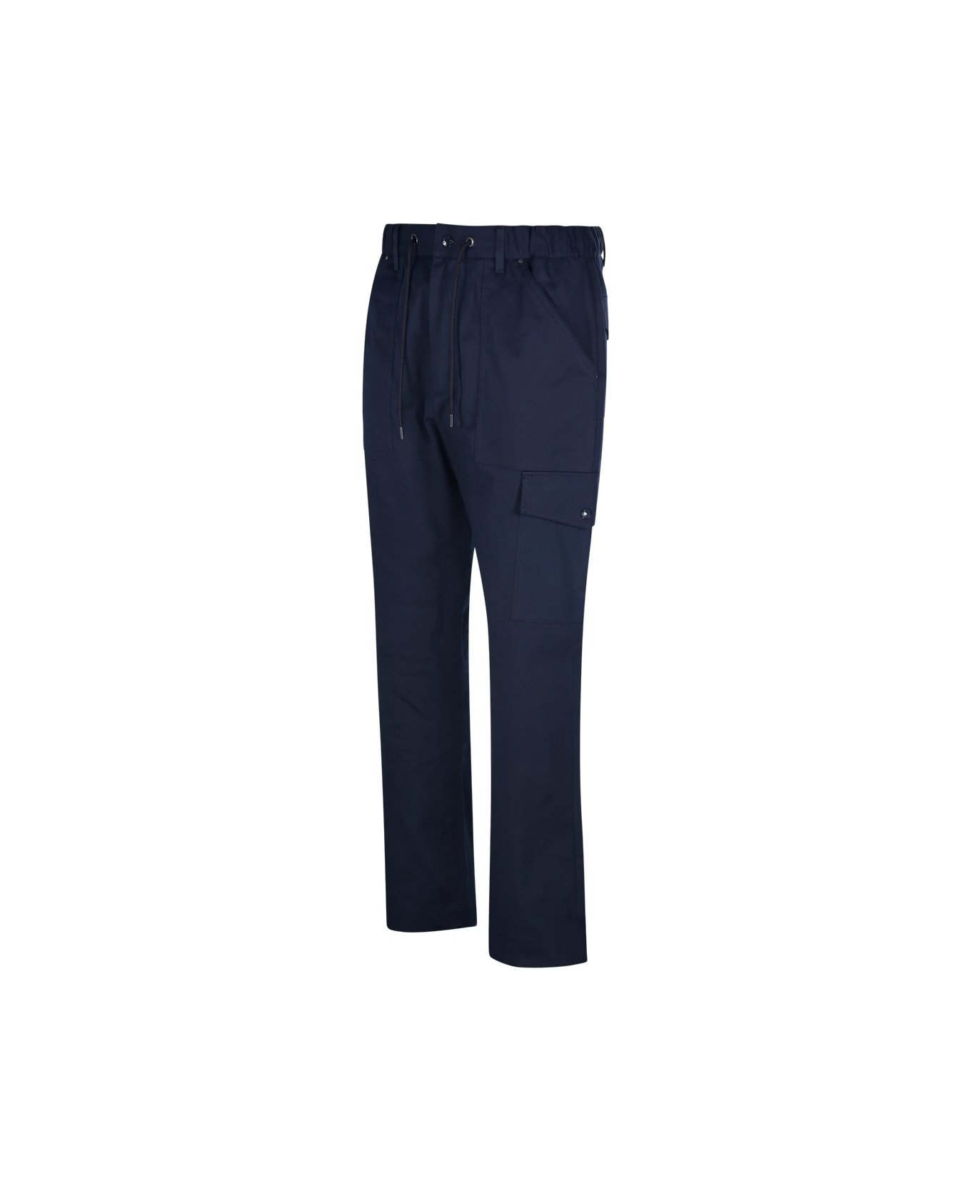 Moncler Straight-leg Trousers - Blue