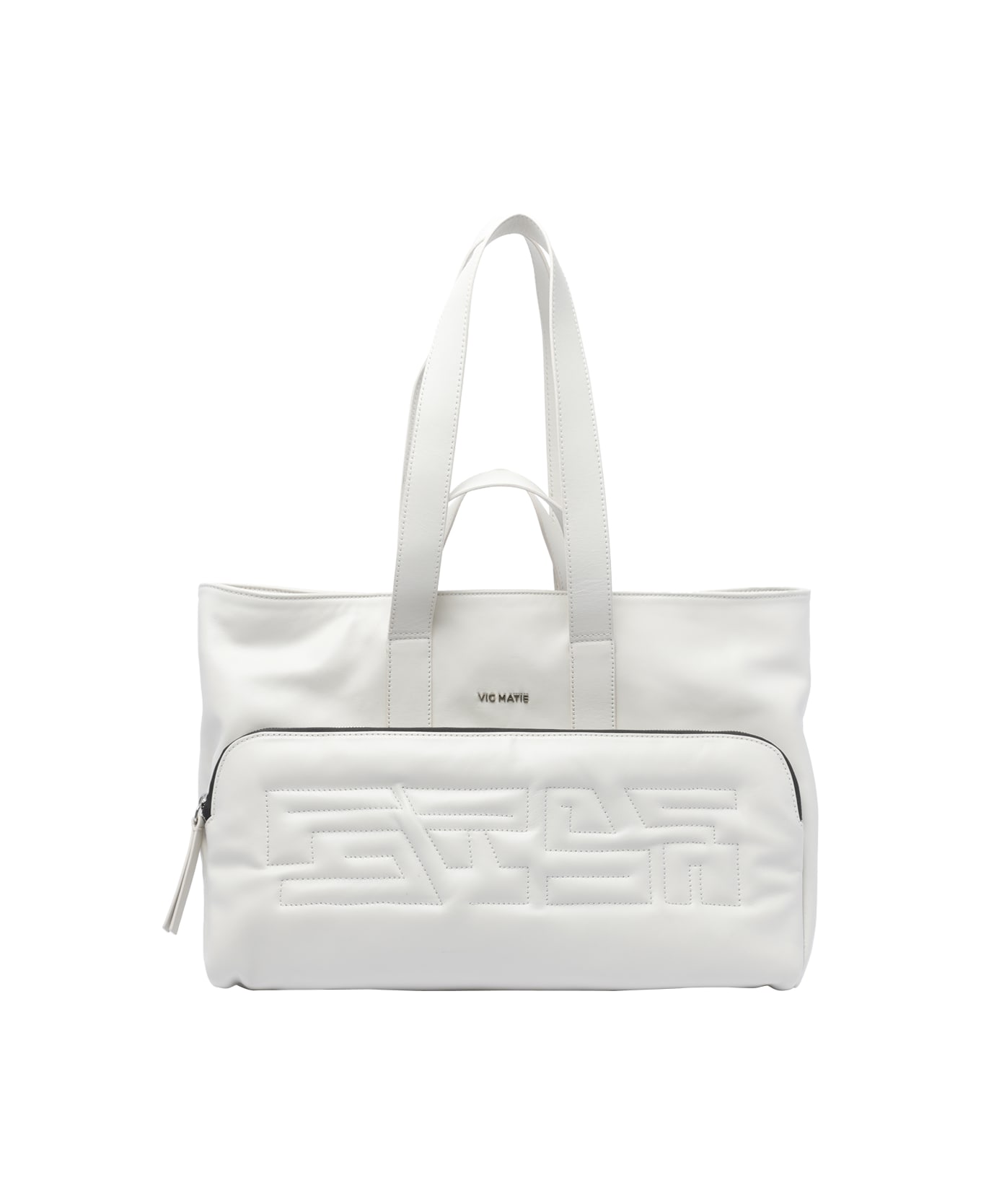 Vic Matié Shoulder Bag - White