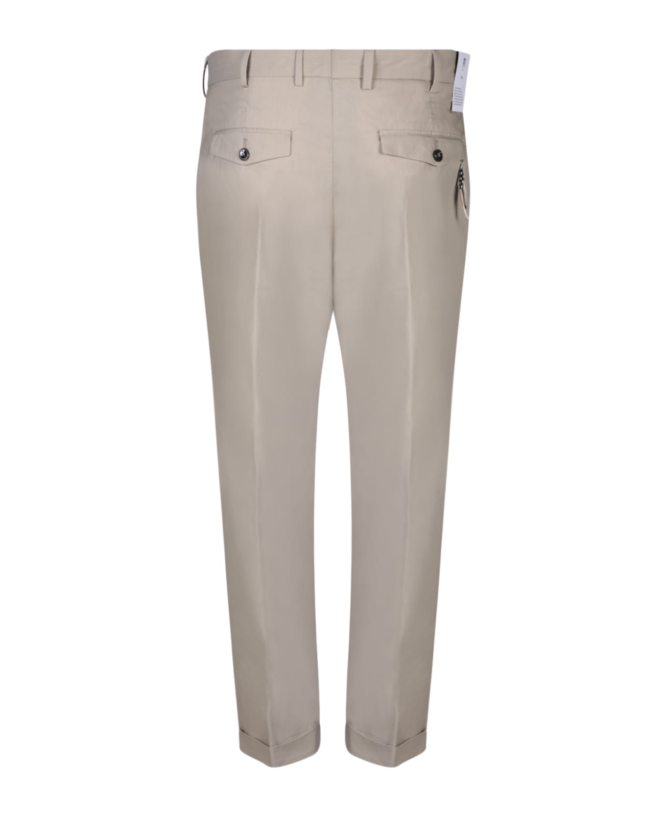 PT Torino Rebel Cream Trousers - White