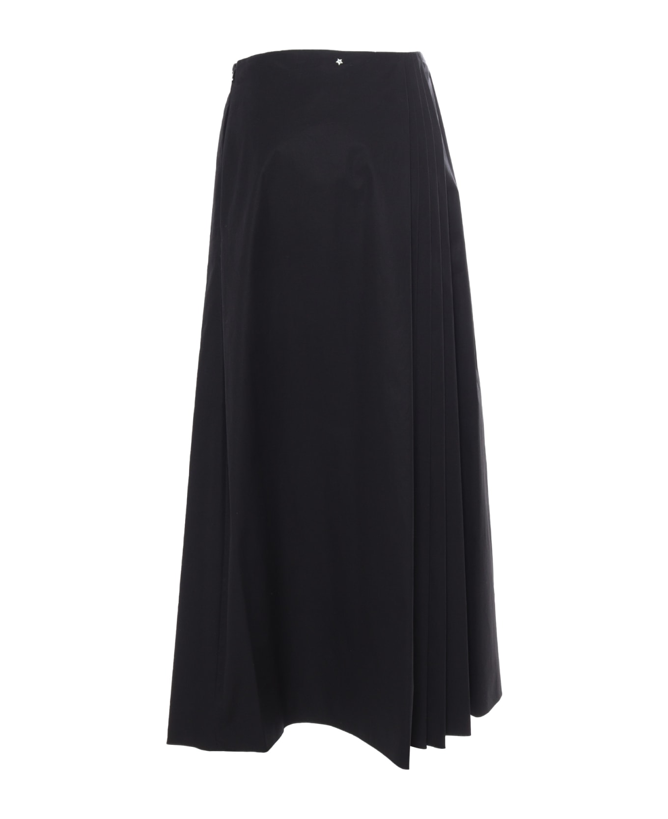 Lorena Antoniazzi Black Skirt With Pleats - BLACK スカート