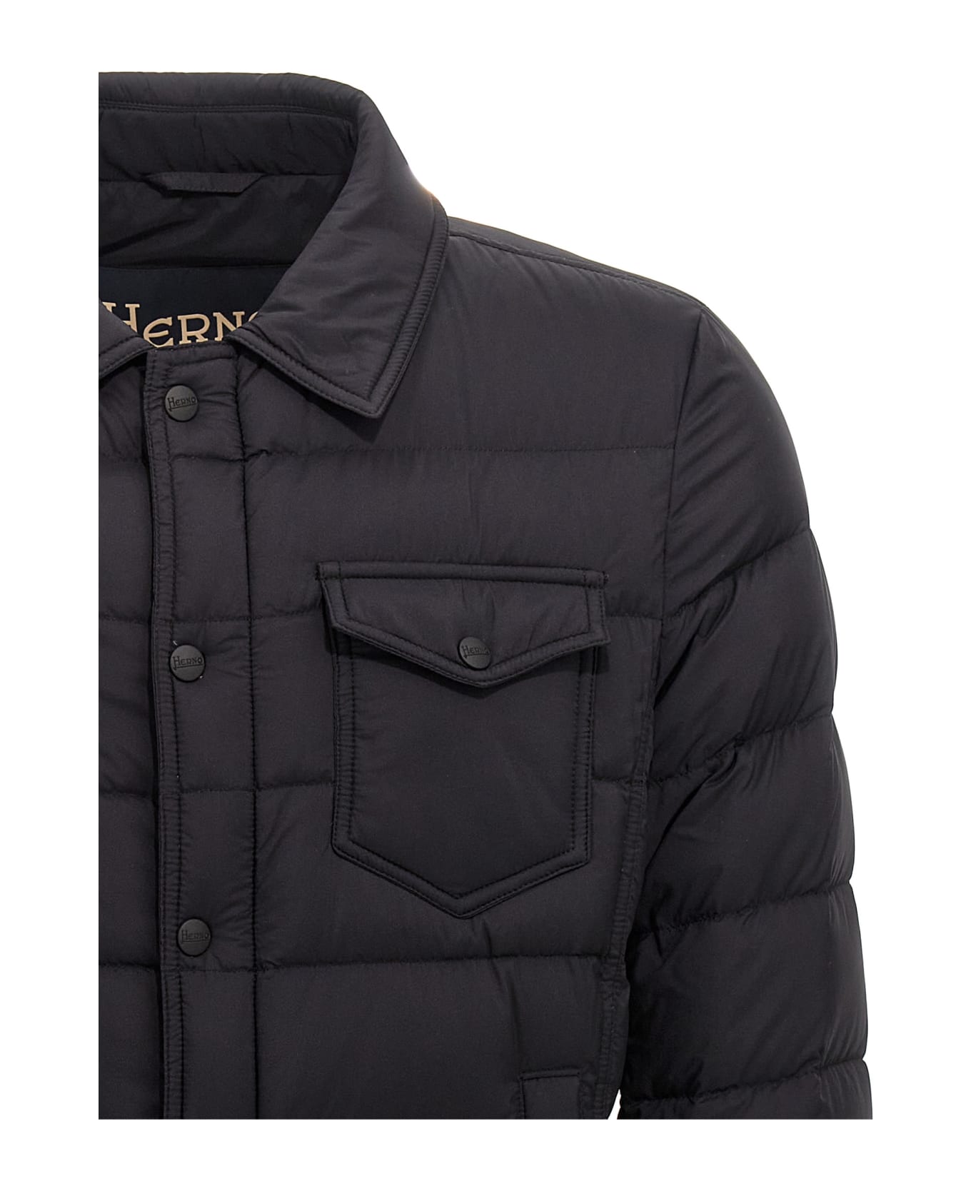 Herno 
la Denim
 Down Jacket - Black