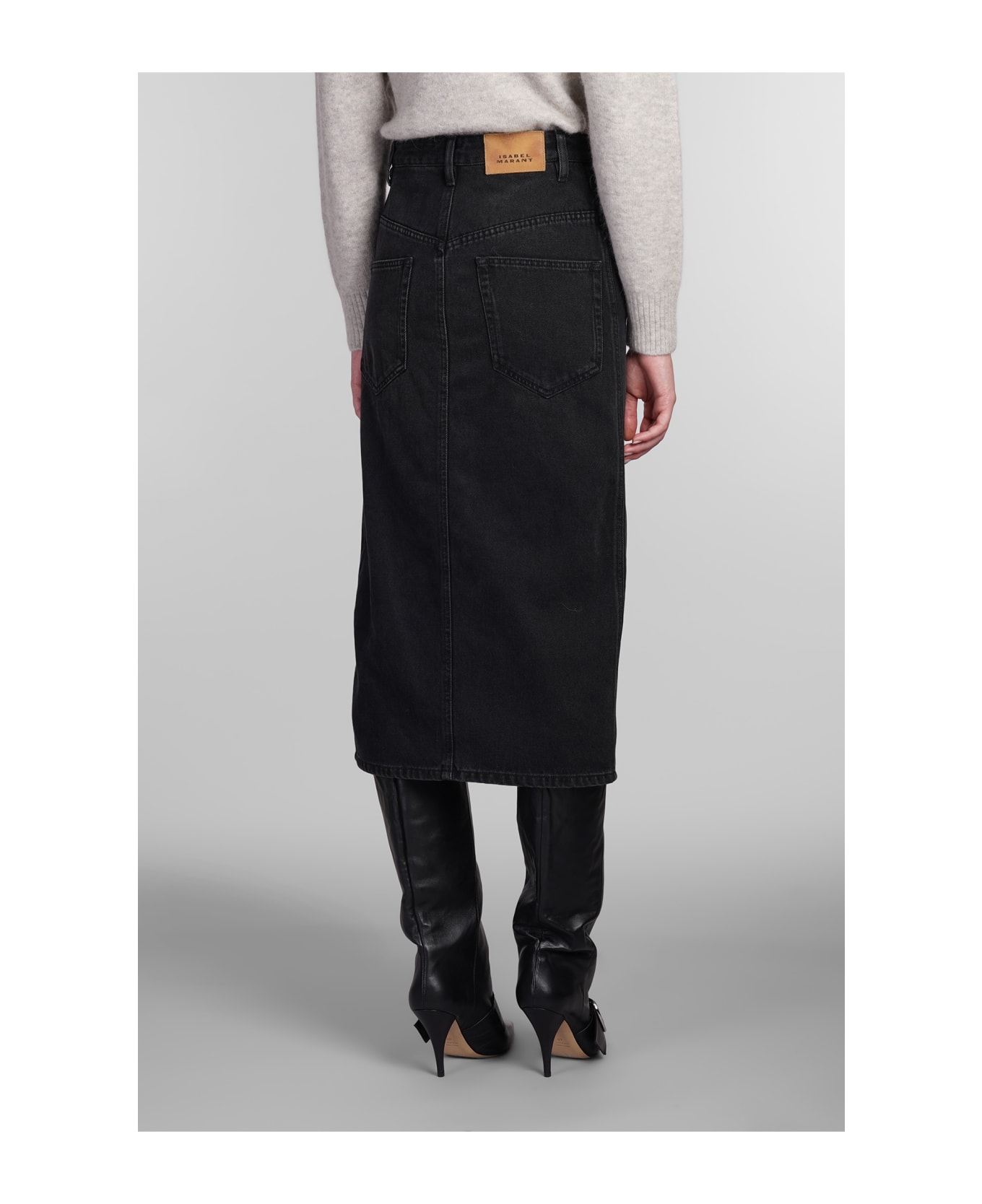 Marant Étoile Vandy Skirt In Black Cotton | italist, ALWAYS