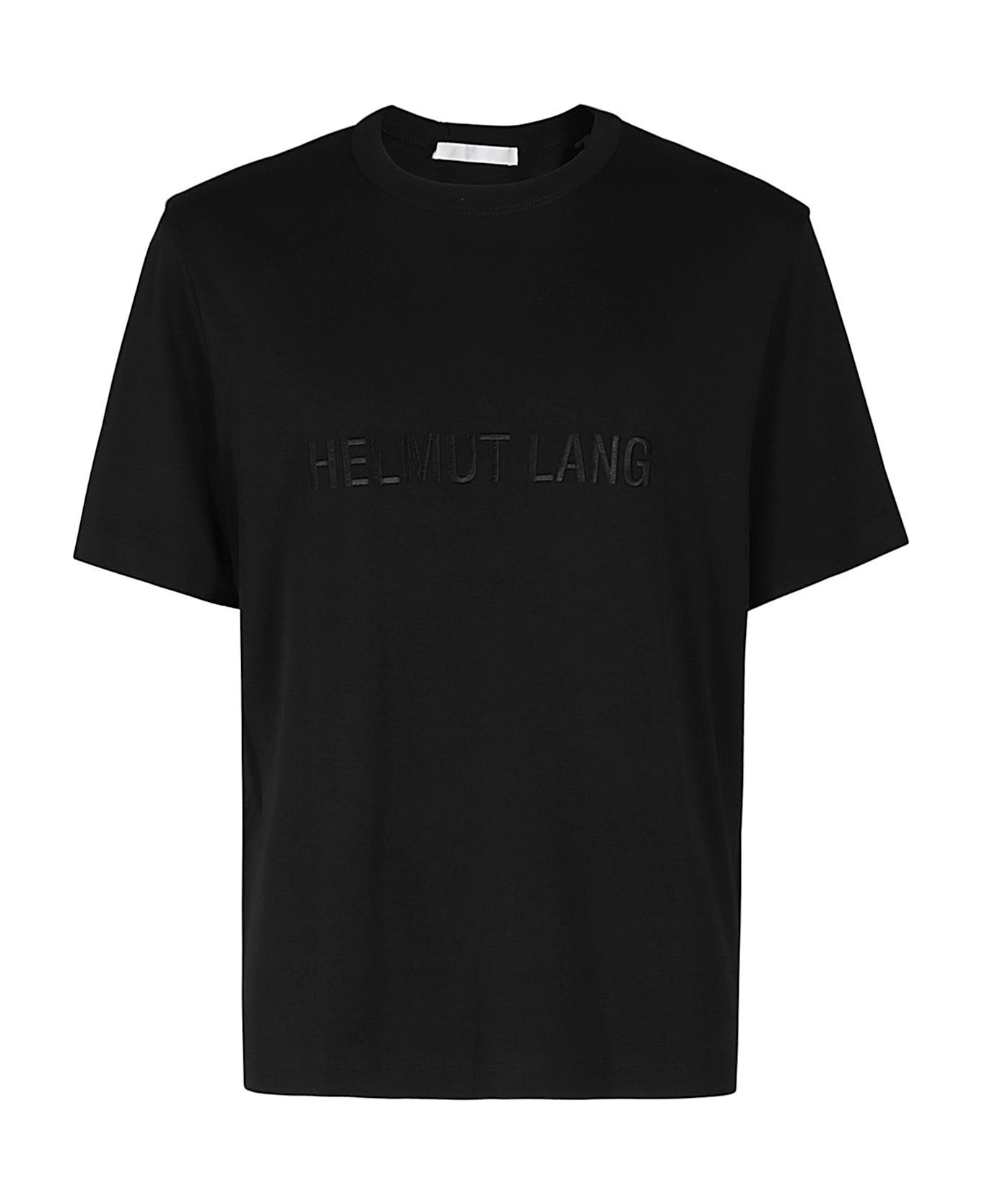 Helmut Lang Logo Ov Tee - Black