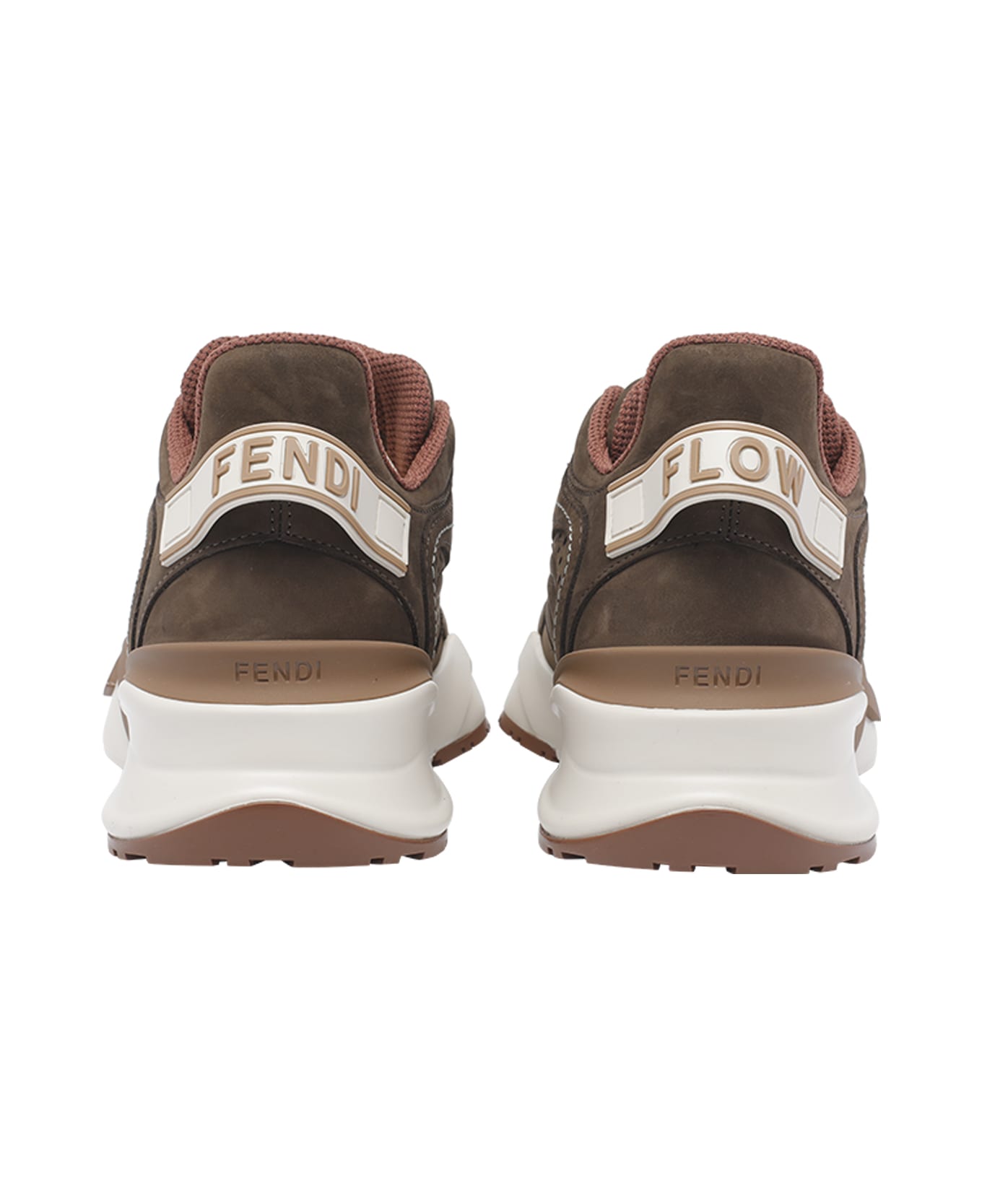 Fendi Flow Sneakers - Brown
