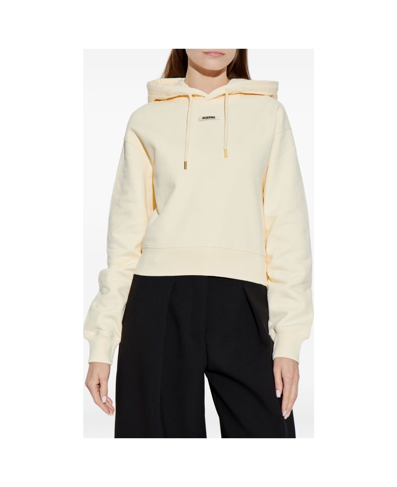 Jacquemus Le Hoodie Gros Grain - Beige