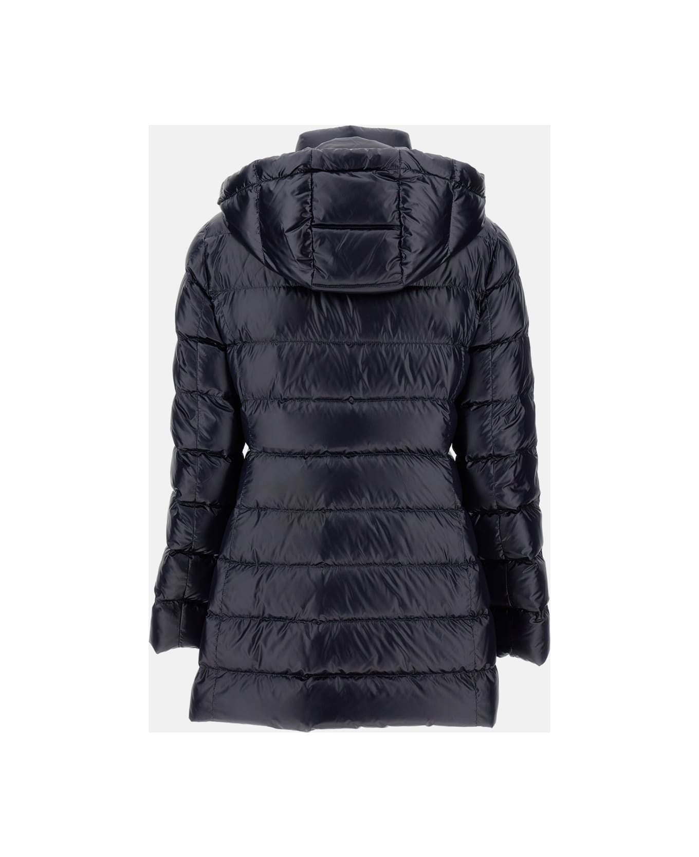 Fay Urban Down Jacket With Hood - Blue