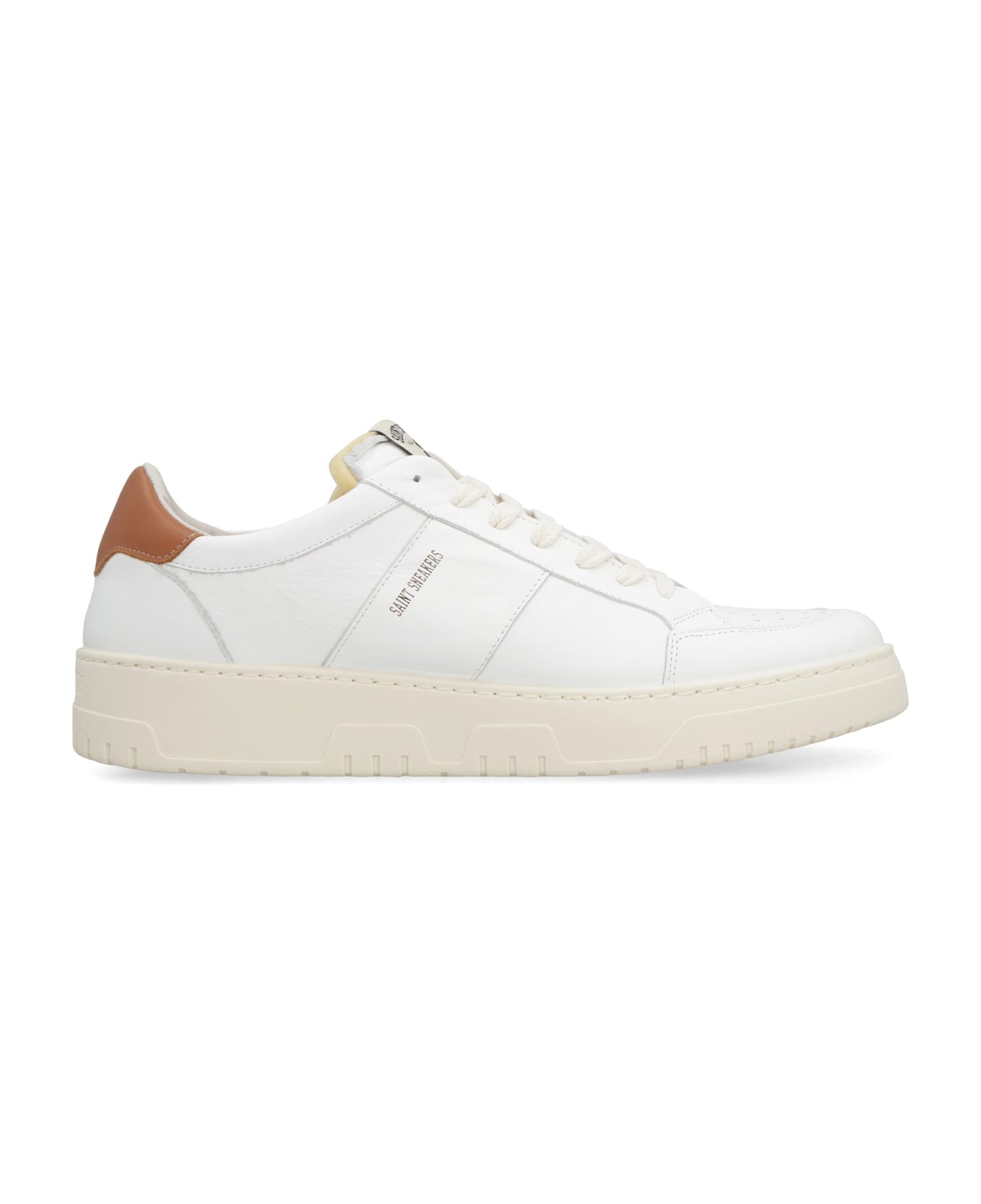 Saint Sneakers Golf Leather Low-top Sneakers - White/brown
