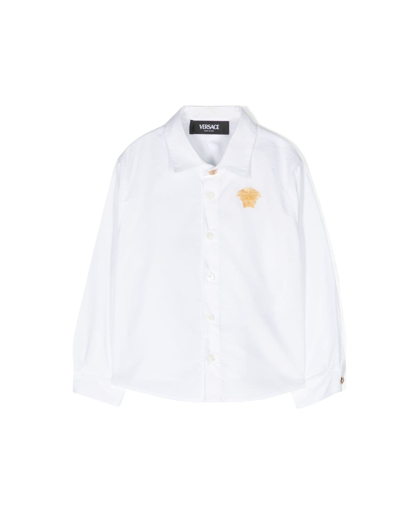 Versace Newborn White Shirt - White
