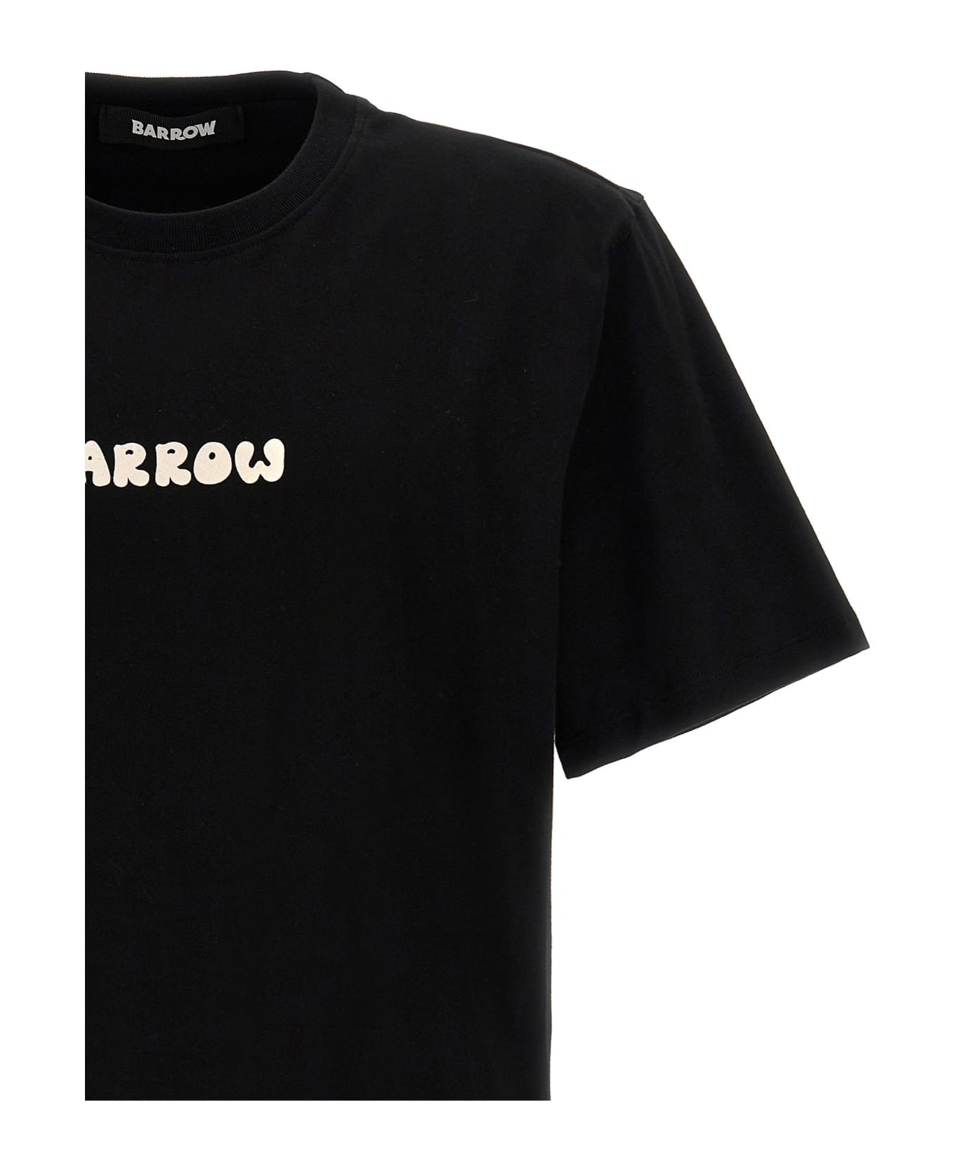 Barrow Logo Print T-shirt - Black  