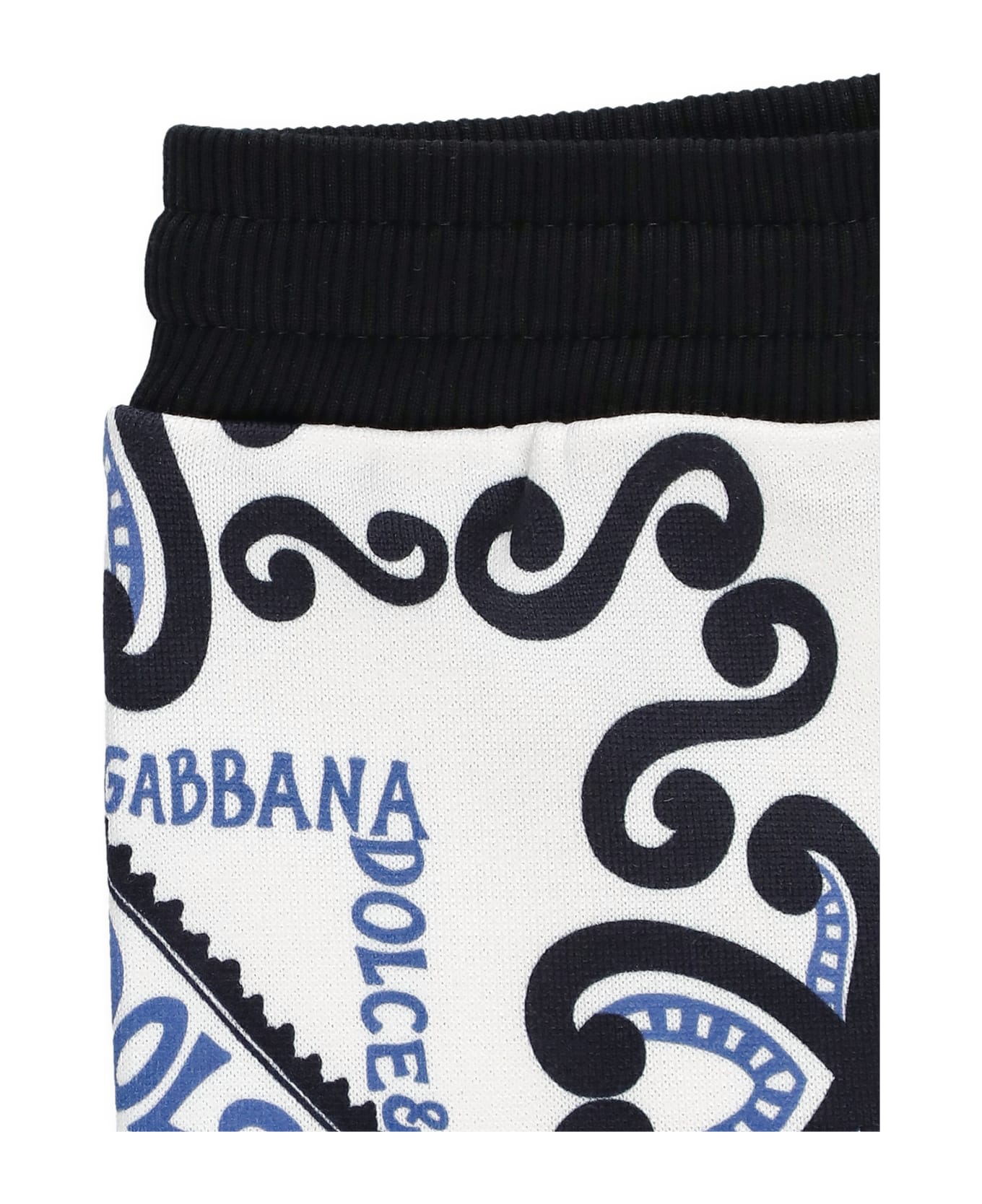 Dolce & Gabbana Cotton Bermuda - White
