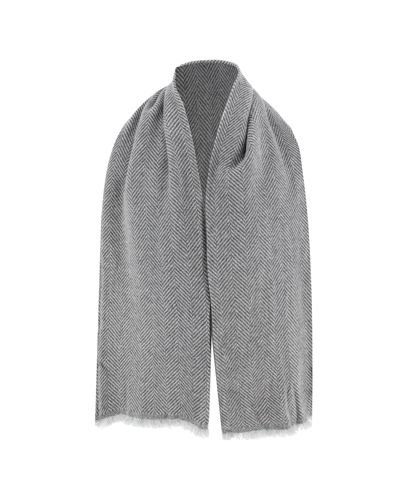 Brunello Cucinelli Scarf - GRIGIO CHIARO