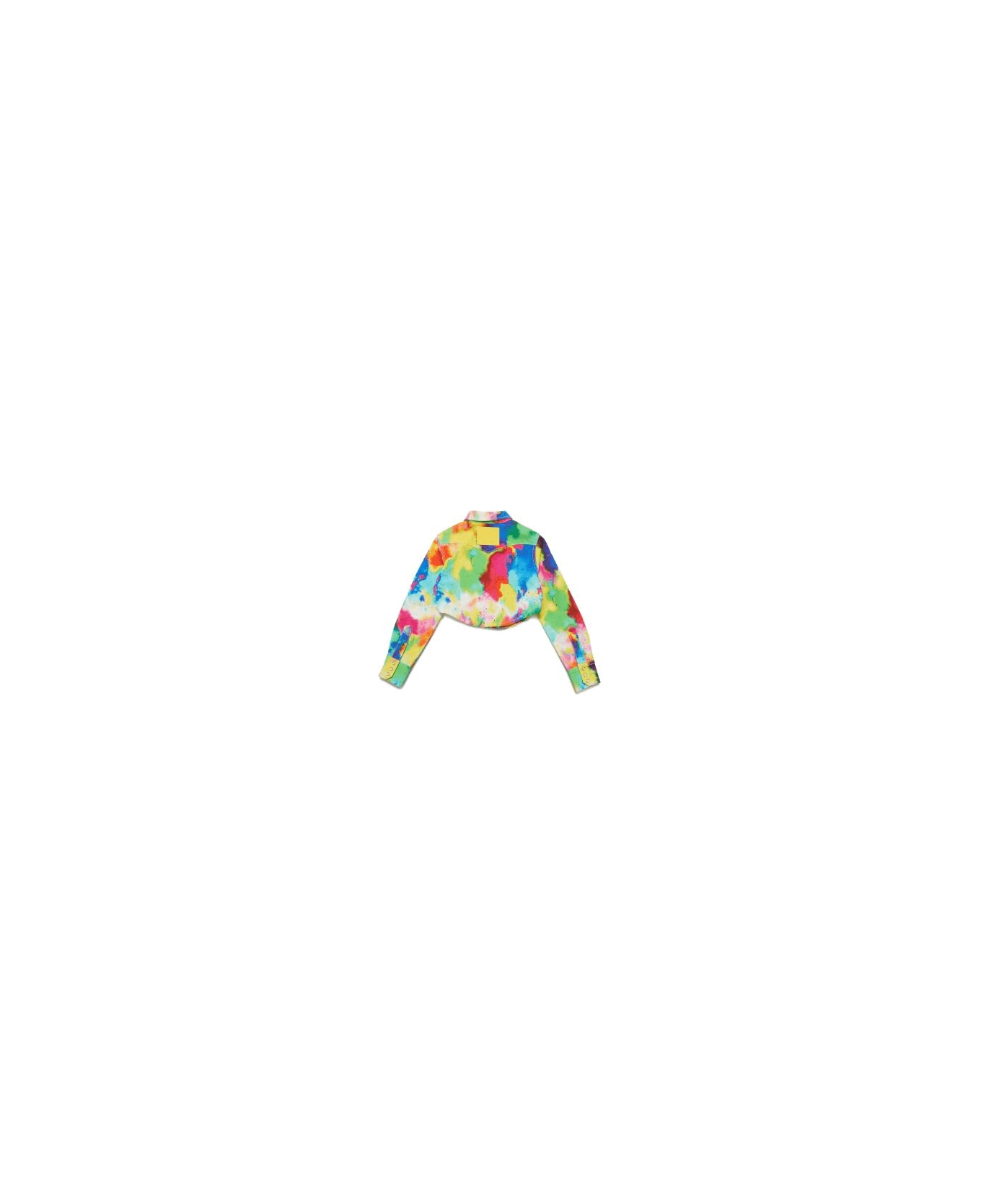 Dsquared2 Camicia Con Stampa Astratta - Multicolor シャツ
