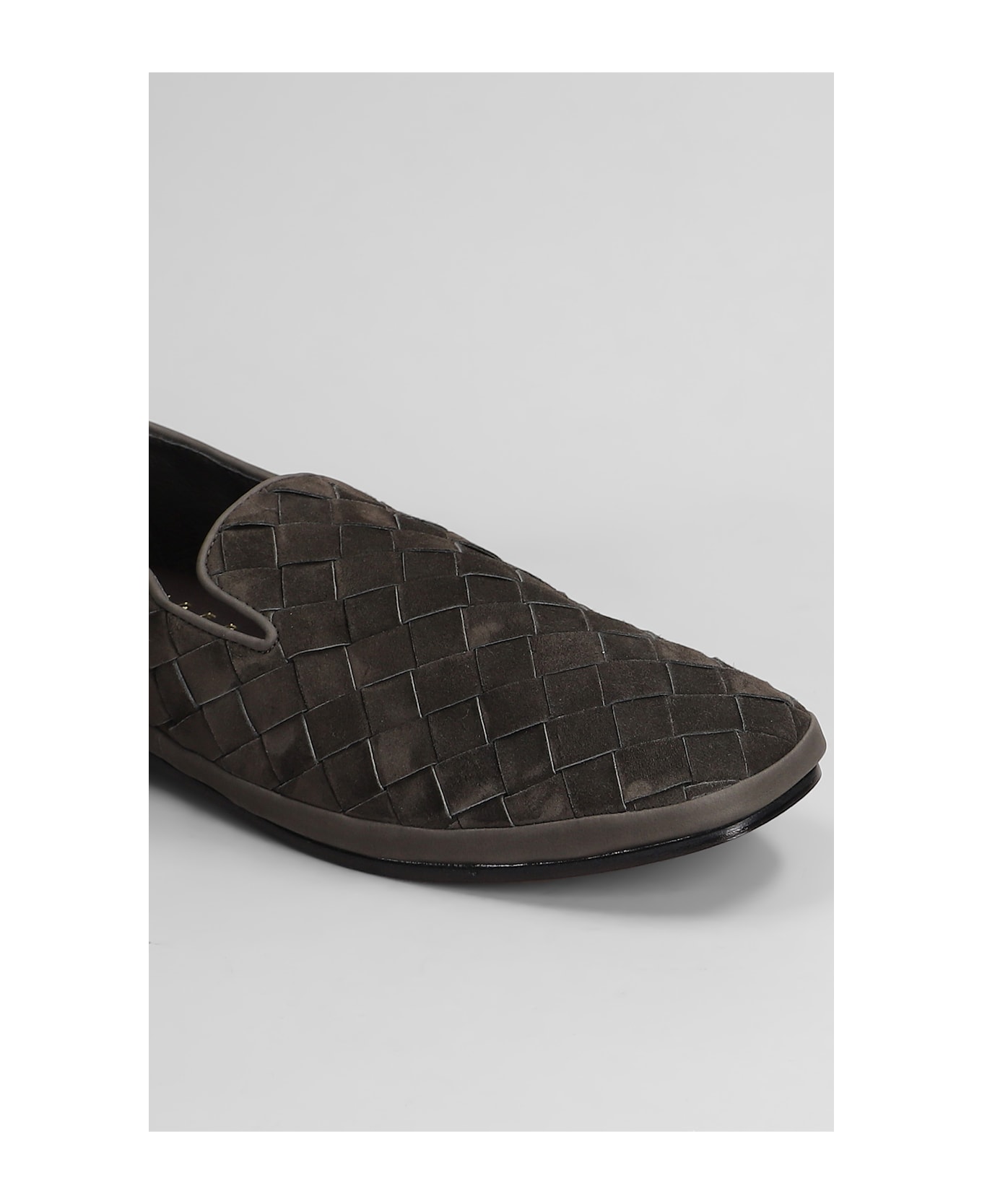 Henderson Baracco Loafers In Brown Suede - brown