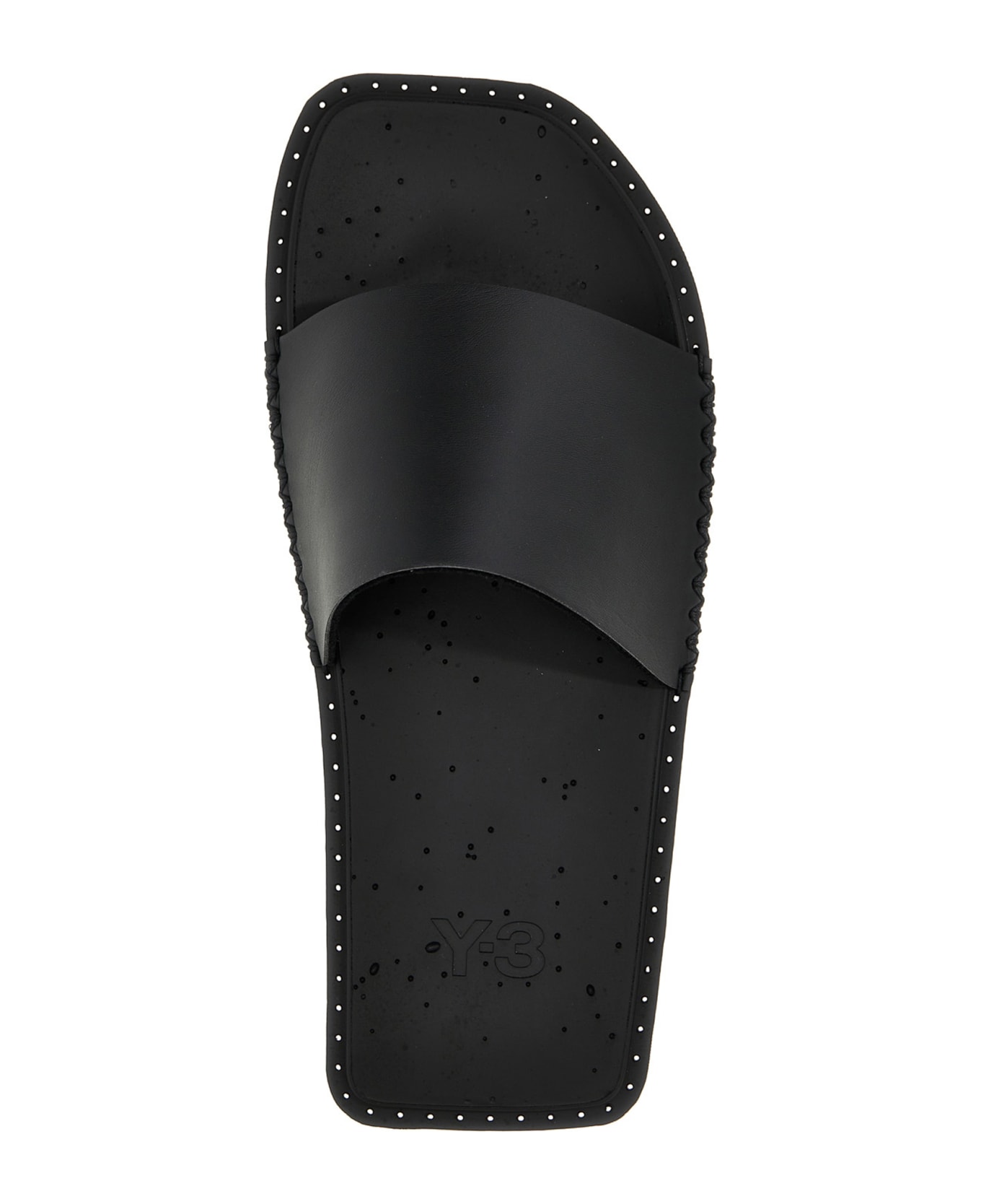Y-3 'water Slide' Sandals - BLACK