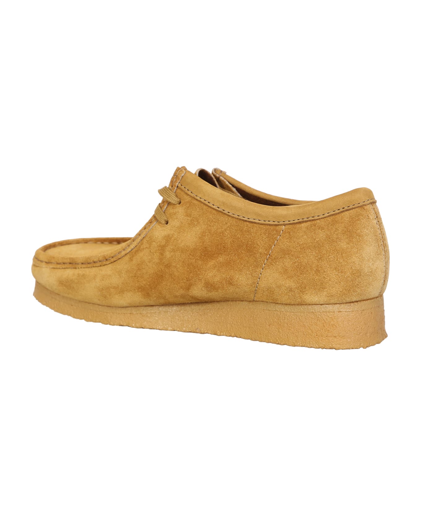 Clarks Wallabee Light Brown Ankle Boots - Brown ローファー＆デッキシューズ