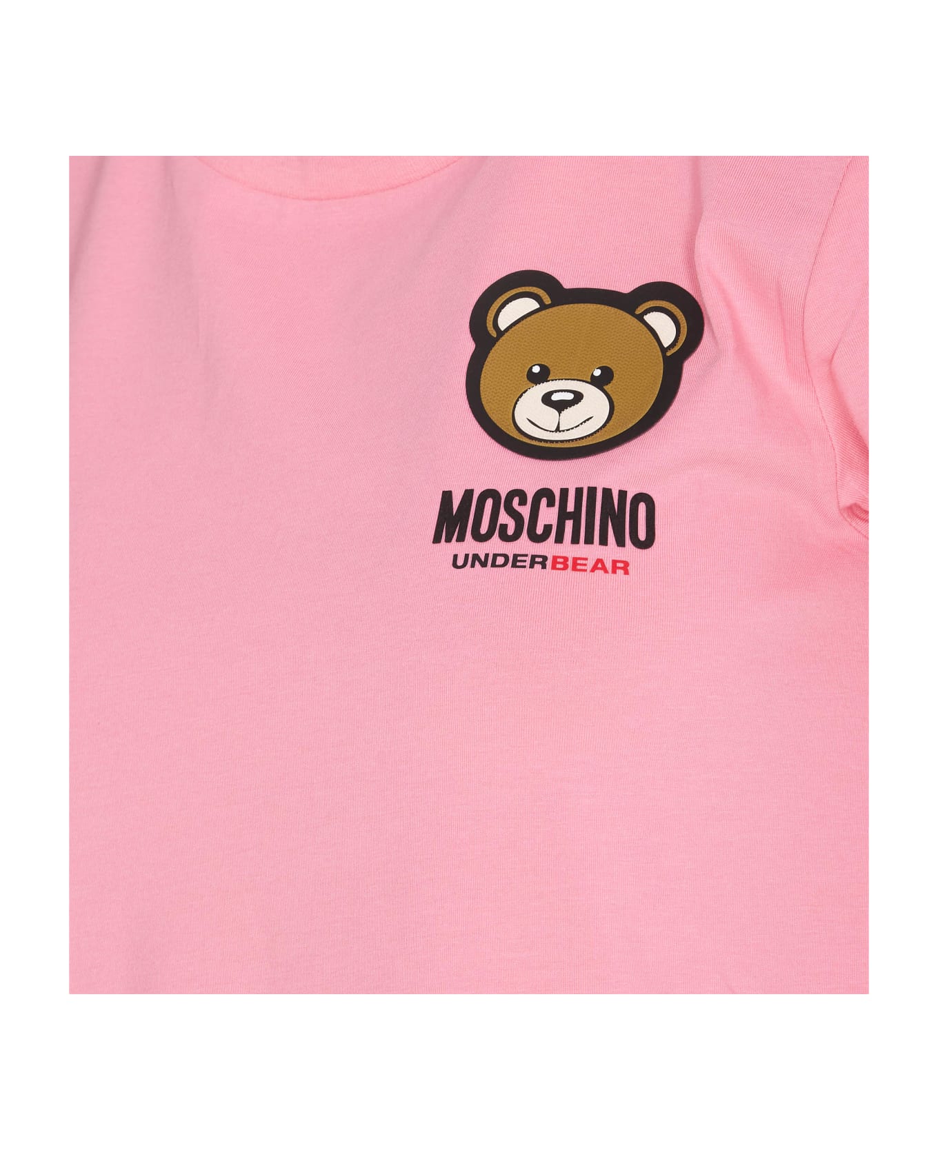 Moschino Underbear Logo T-shirt - Rosa