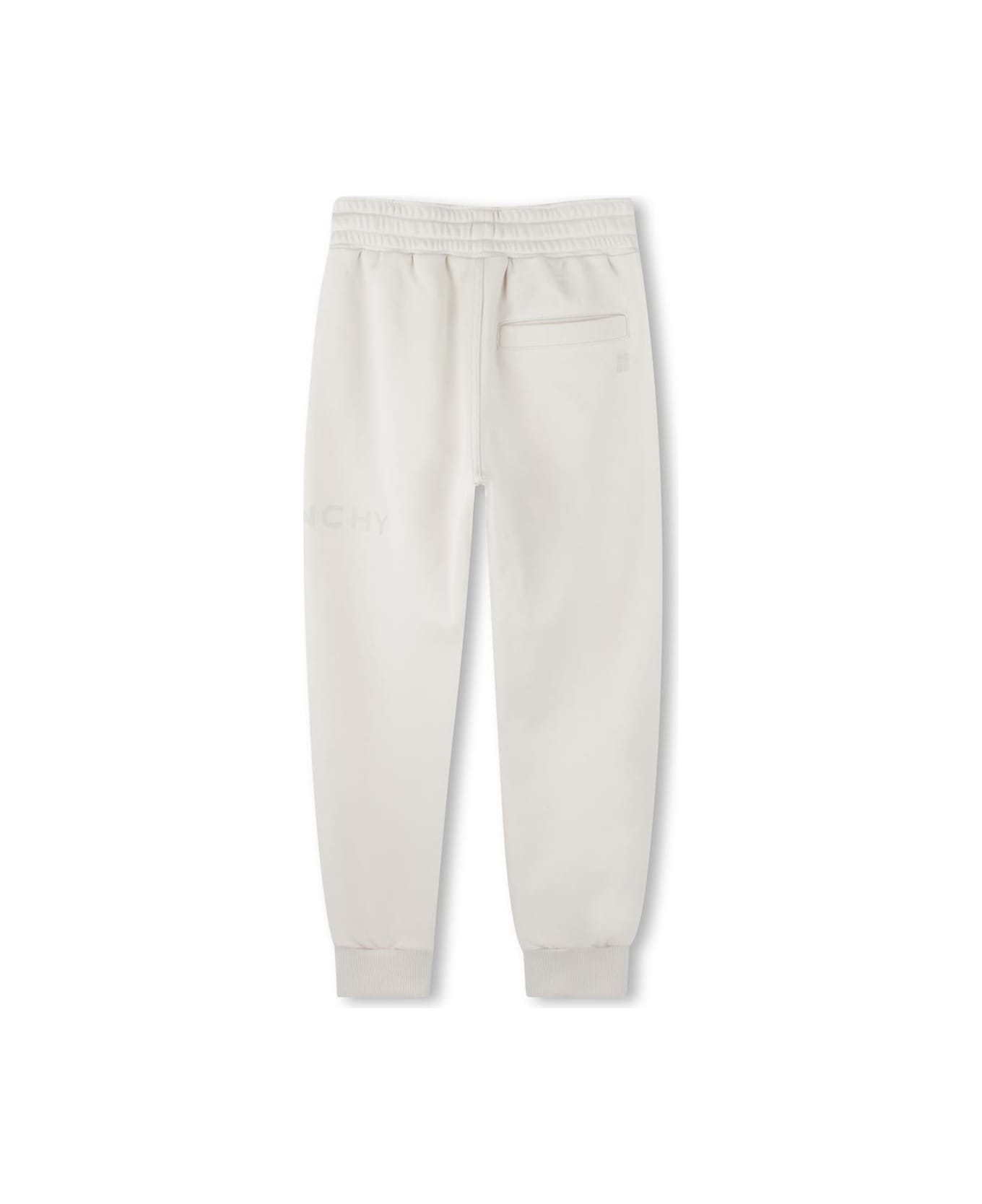 Givenchy Pantalone Con Logo - Cream