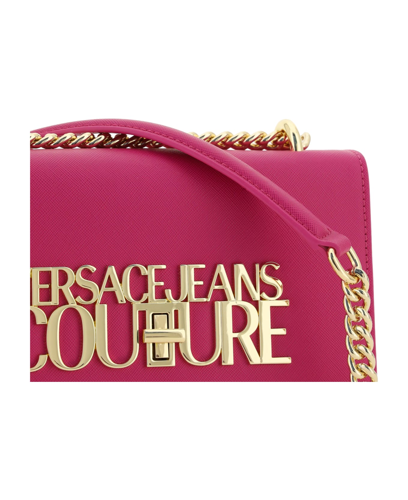 Versace Jeans Couture Clutch Logo Lock - Orchid