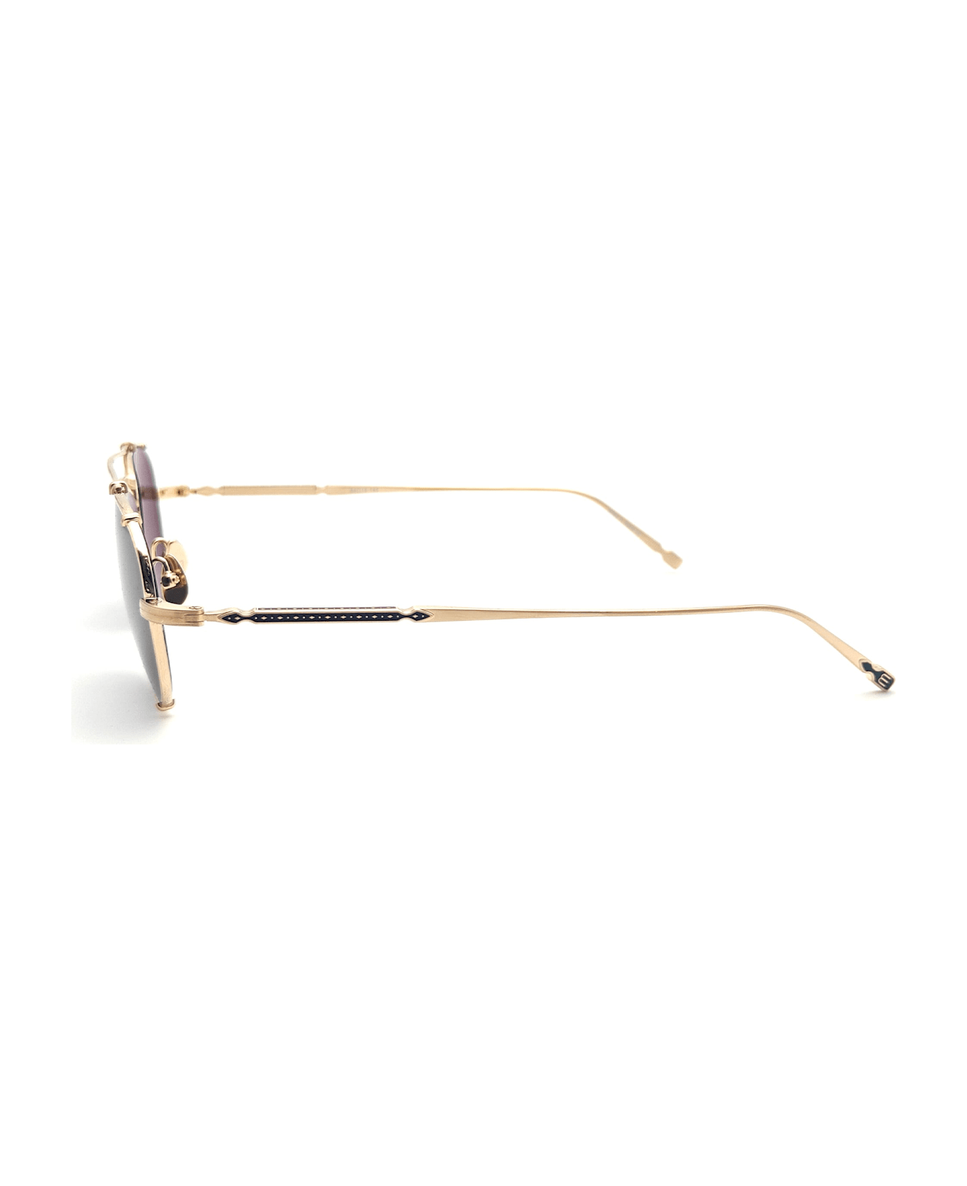 Matsuda M3151 - Brushed Gold / Grey Sunglasses - brushed gold