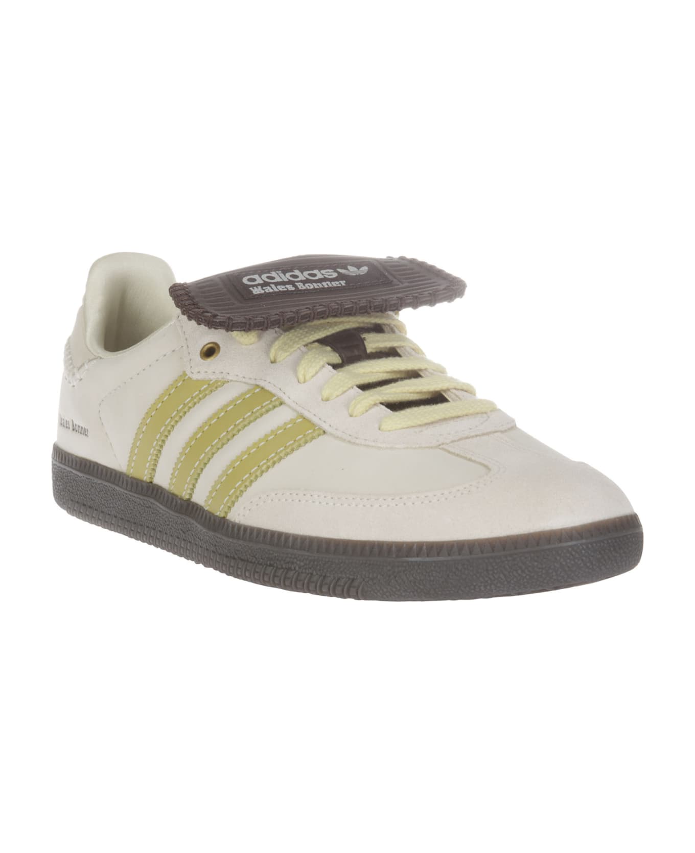 Adidas Originals by Wales Bonner Wb Samba Nubuck - ECRYELBR