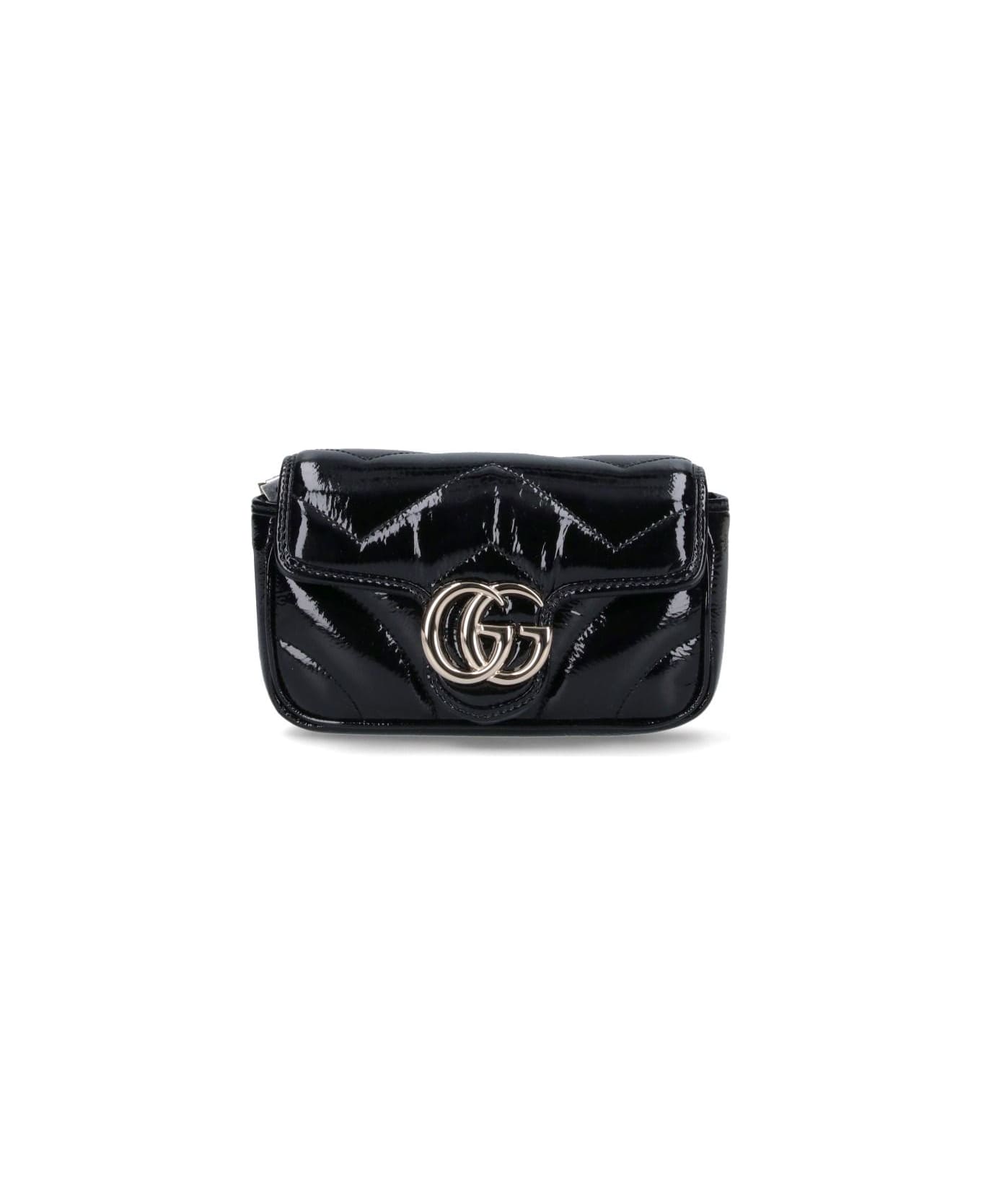 Gucci Mini Bag 'gg Marmont' - Black