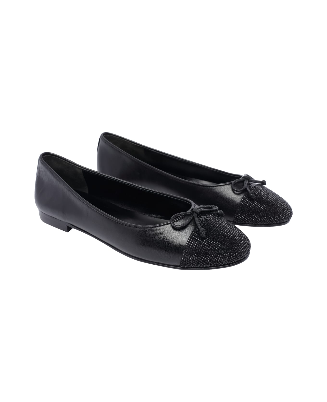 Tory Burch Pave Ballets - Black