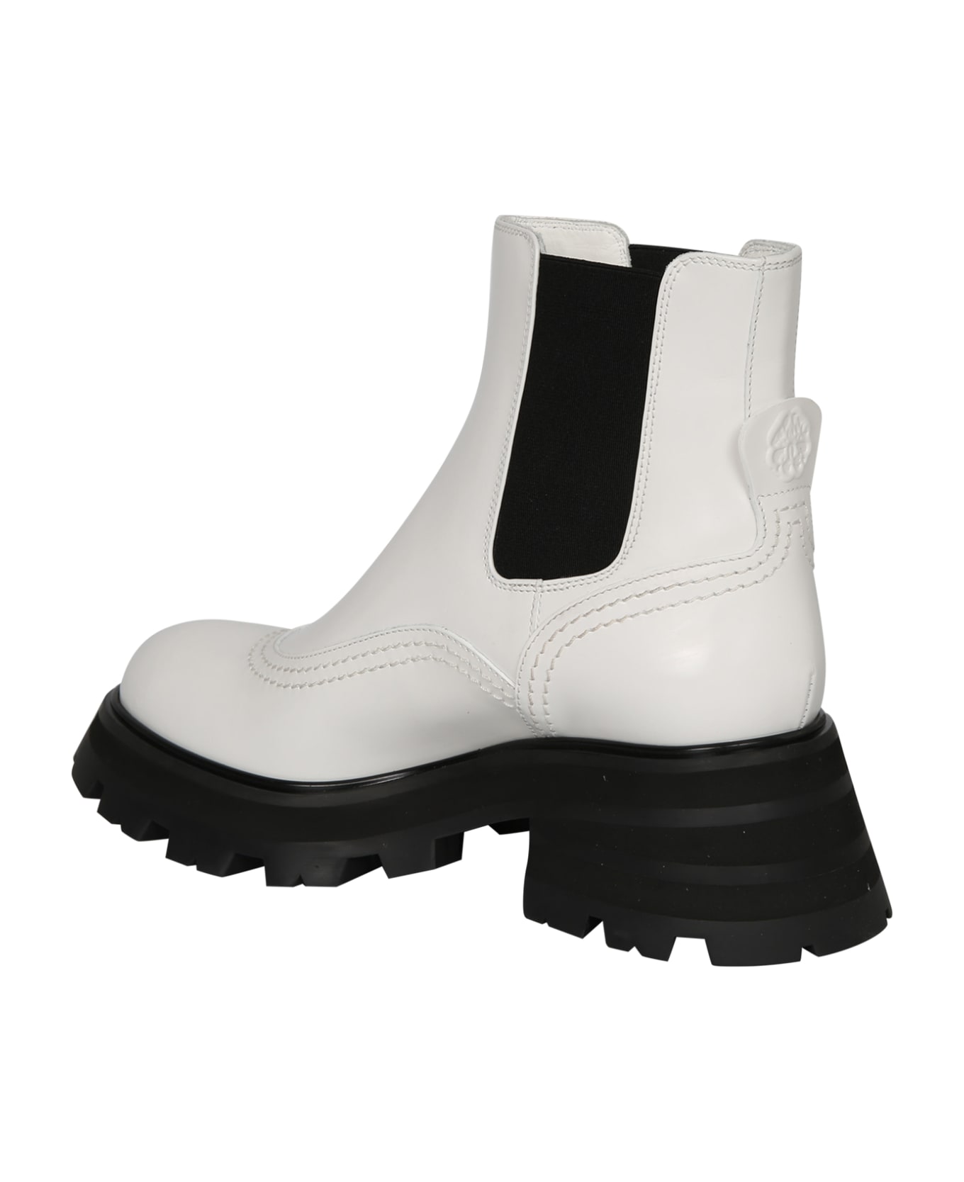 Alexander McQueen Ankle Boots - White