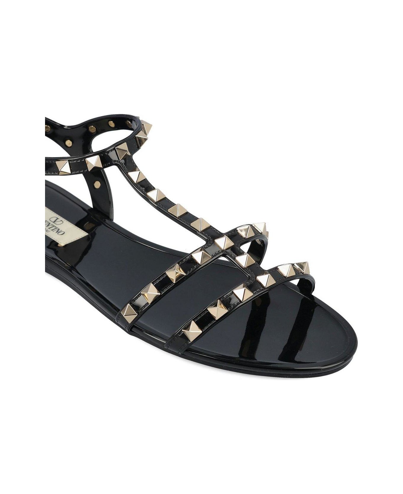 Valentino Garavani Garavani Rockstud Strappy Sandals - Nero