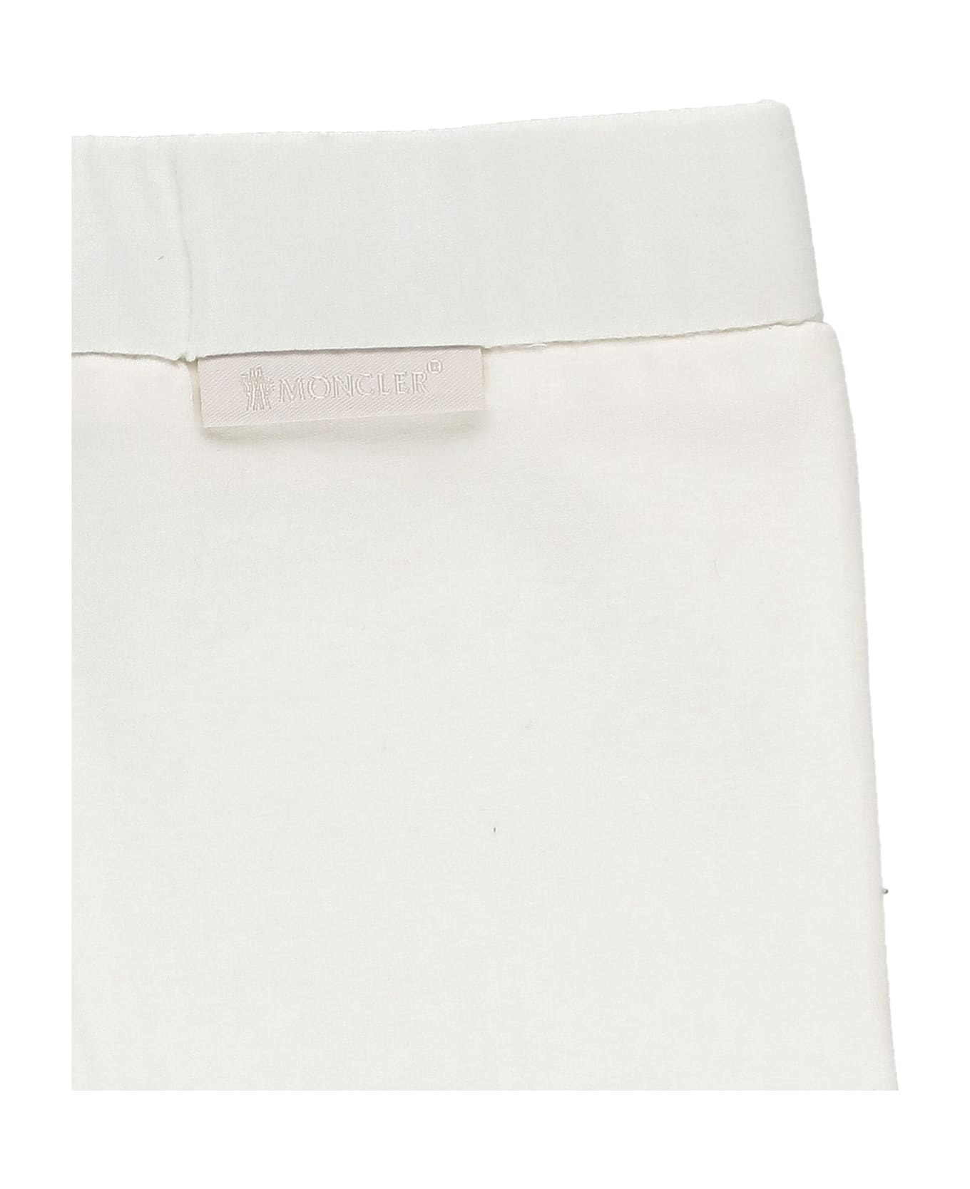 Moncler Cotton Trousers - White