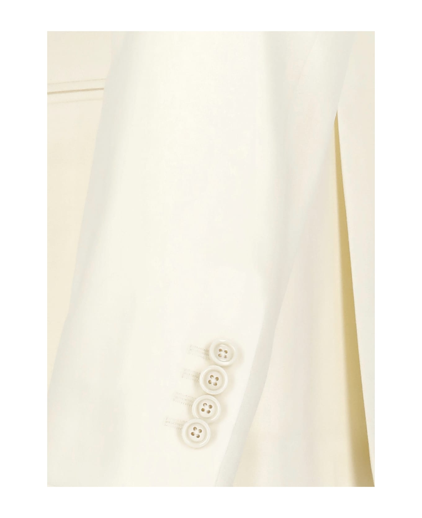 Lardini Virgin Wool Jacket - Ivory