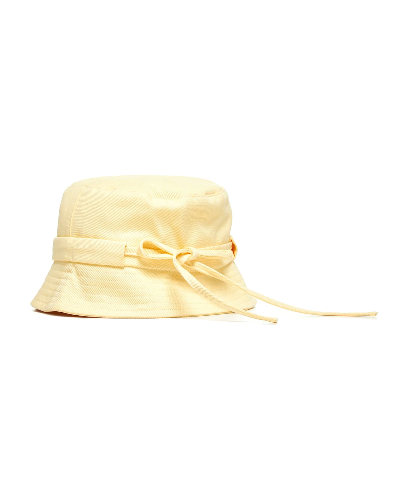 Jacquemus Le Bob Gadjo Drawstring Bucket Hat - Pale yellow 帽子