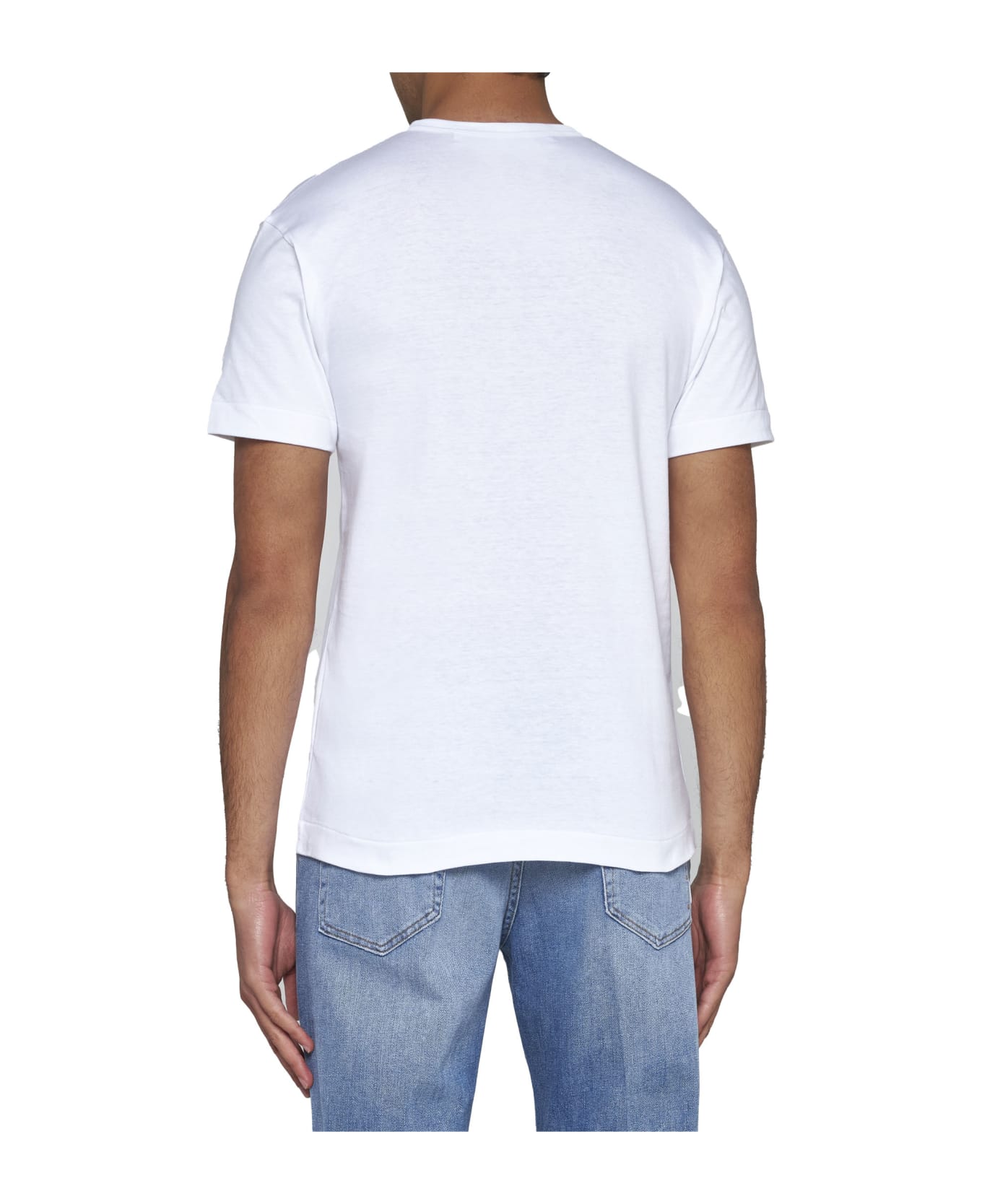Comme des Garçons Play T-Shirt - White シャツ