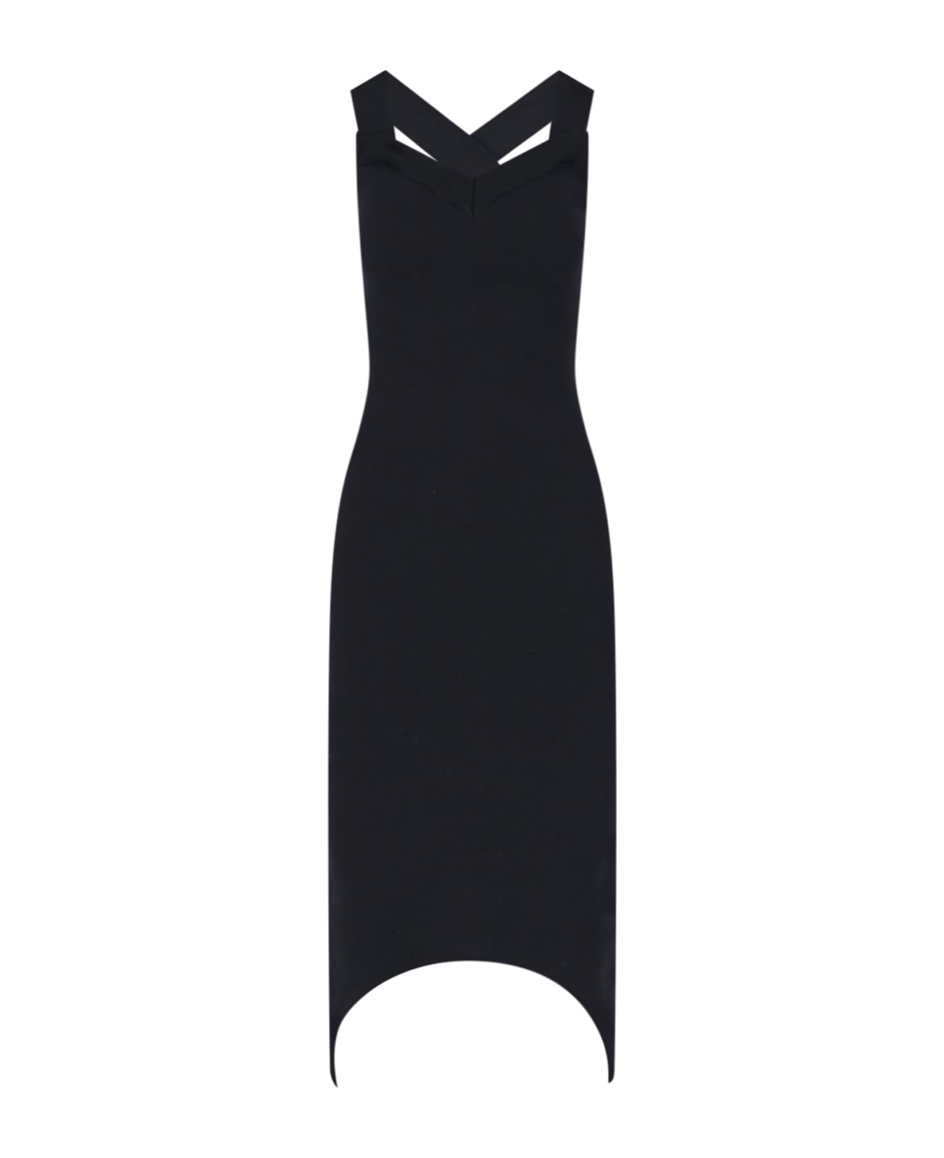 Patou Dipped Midi Dress - Black   ワンピース＆ドレス